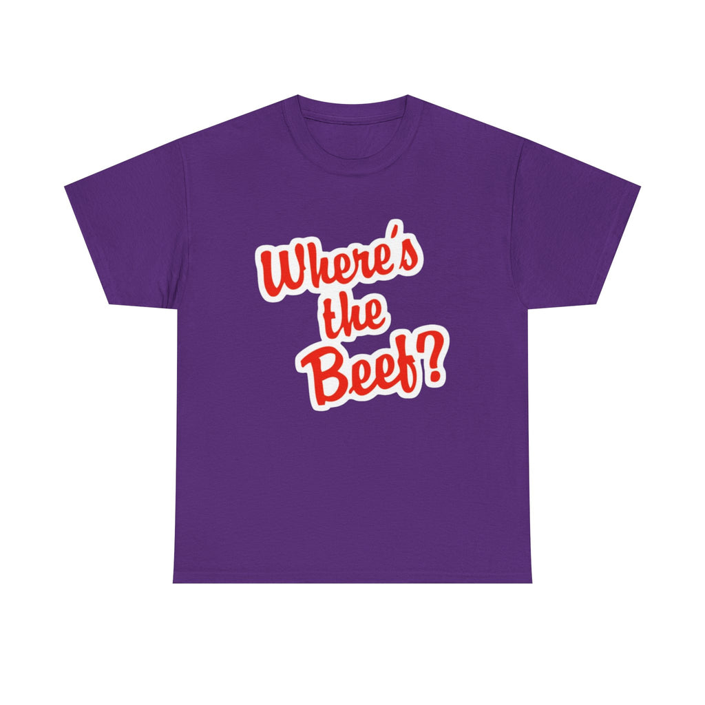 Where’s the Beef? Classic Tee – 80s Ad Icon