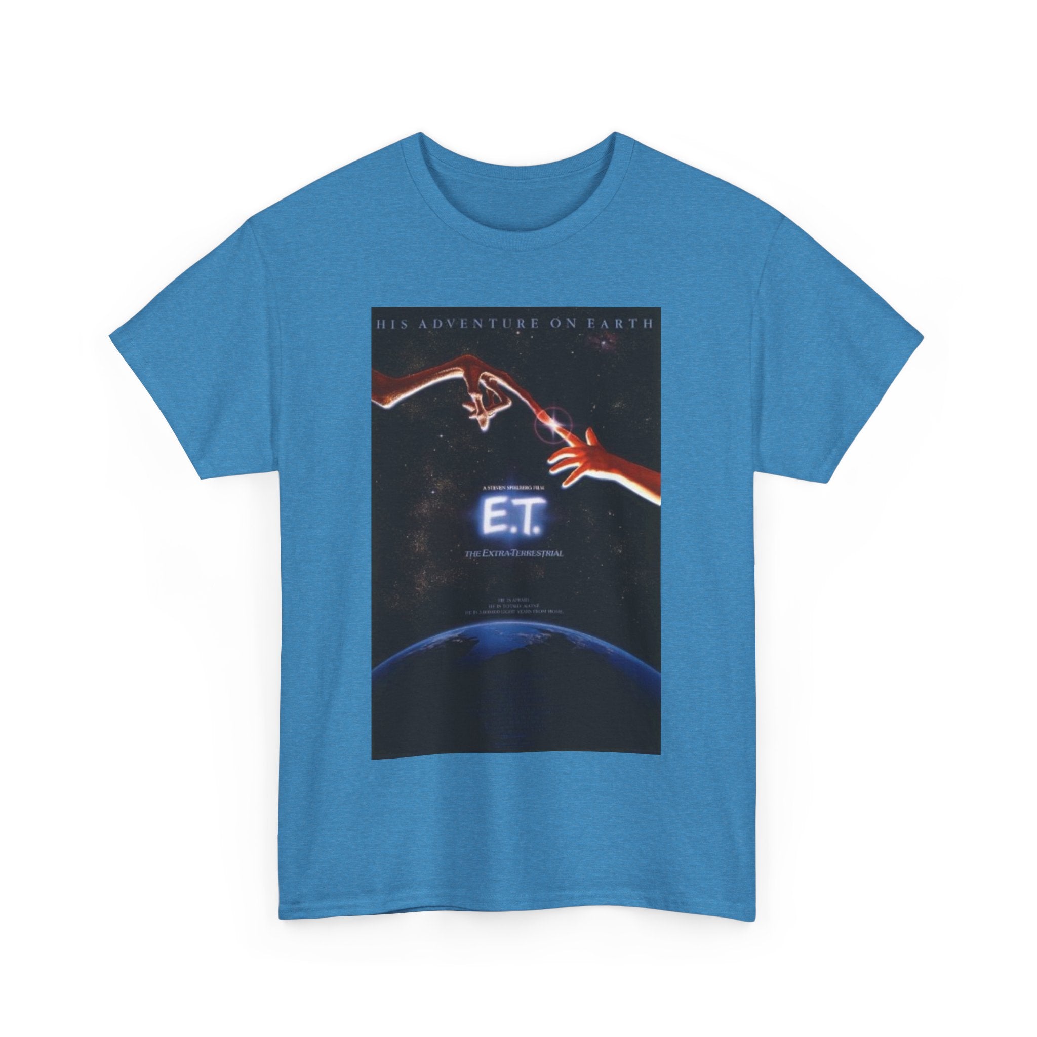 E.T. the Extra-Terrestrial Movie Poster Tee – Classic 80s Sci-Fi Family Film