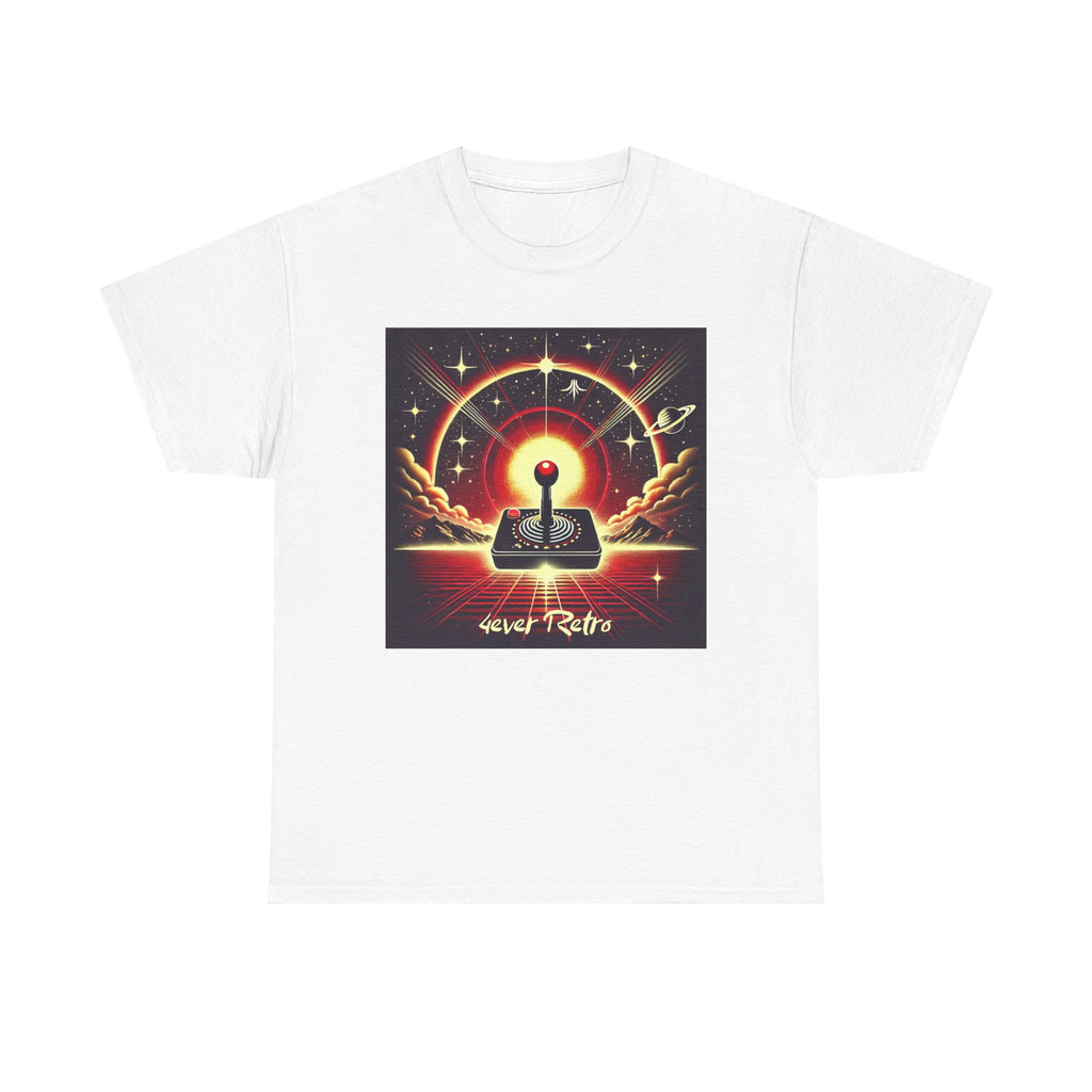 4ever Retro Cosmic Joystick Tee – Relive the Golden Age of Gaming