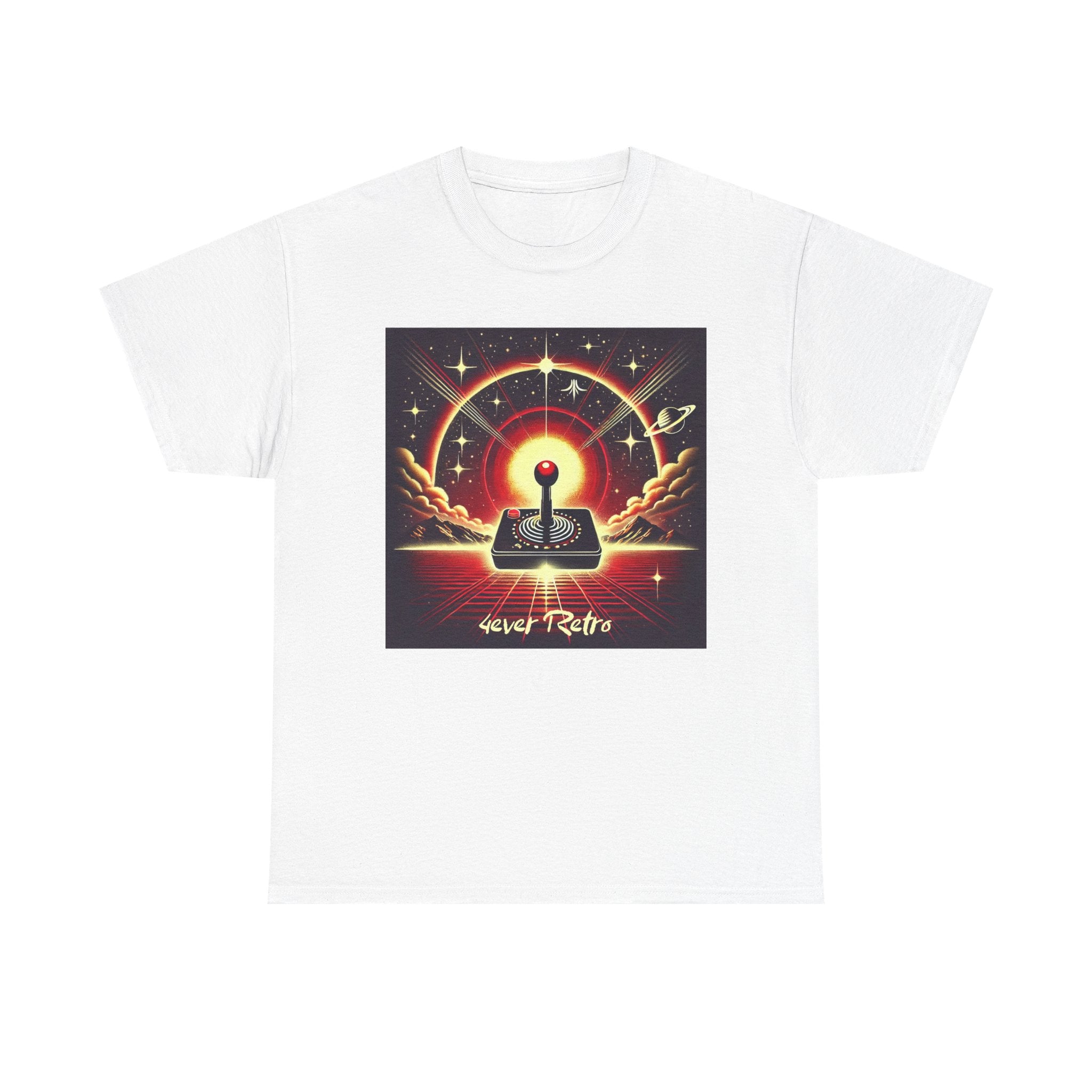 4ever Retro Cosmic Joystick Tee – Relive the Golden Age of Gaming
