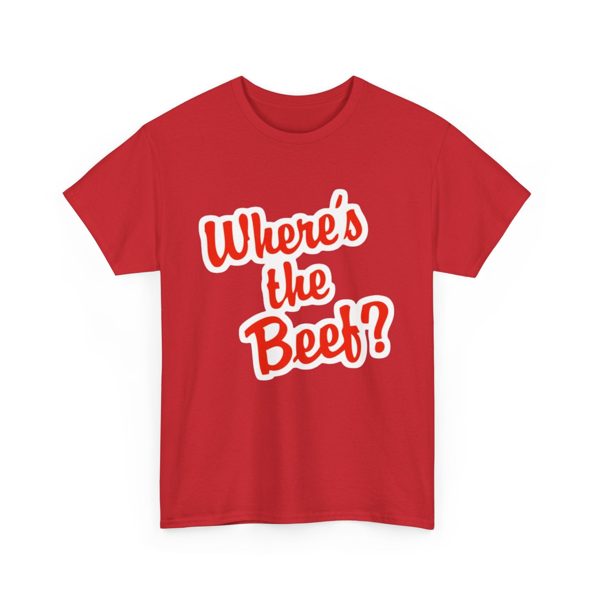 Where’s the Beef? Classic Tee – 80s Ad Icon