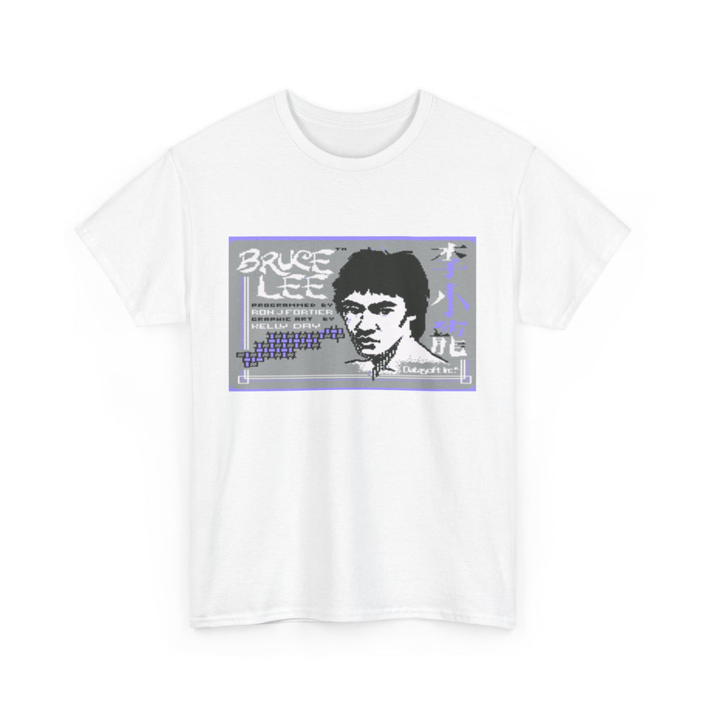 Bruce Lee Commodore 64 Title Screen Tee – Classic C64 Action Platformer