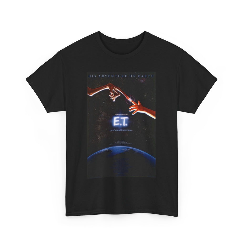 E.T. the Extra-Terrestrial Movie Poster Tee – Classic 80s Sci-Fi Family Film
