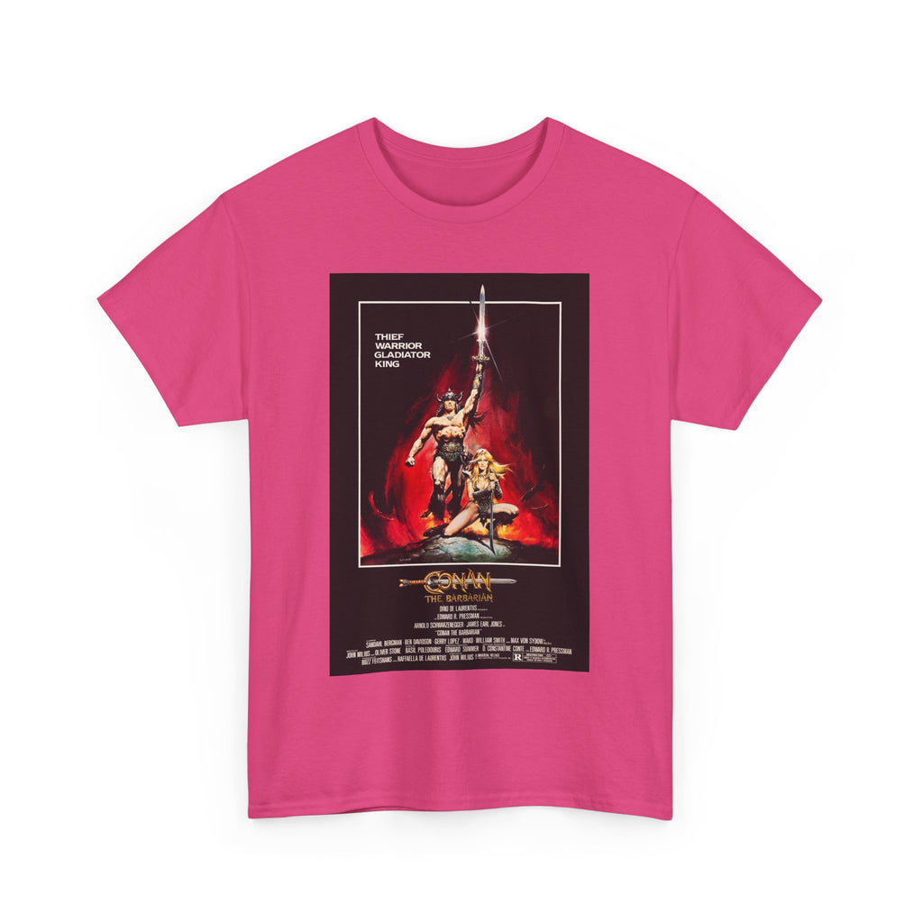 Conan the Barbarian Movie Poster Tee – Epic 80s Fantasy Classic