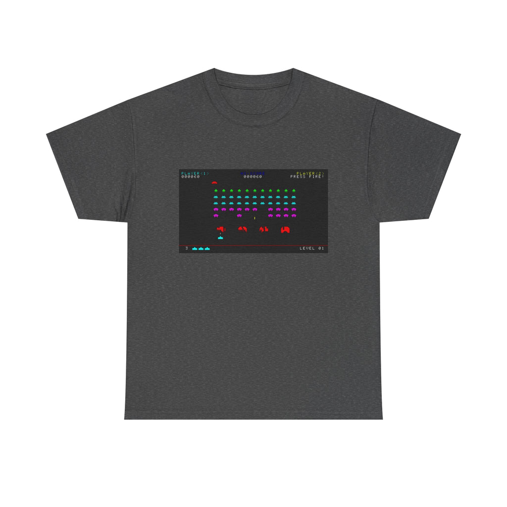 Space Invaders Tee – Classic 80s Arcade Game Scene