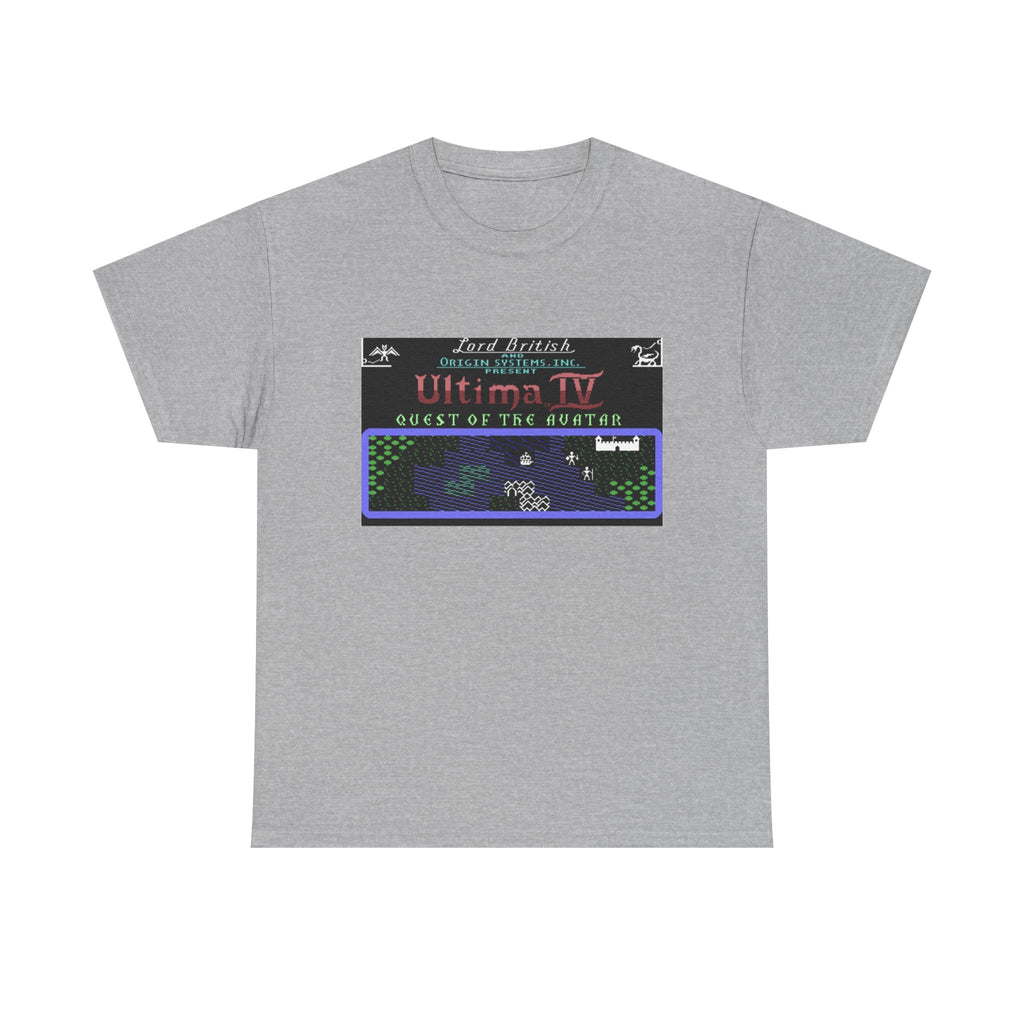 Ultima IV: Quest of the Avatar Commodore 64 Title Screen Tee – Classic C64 RPG
