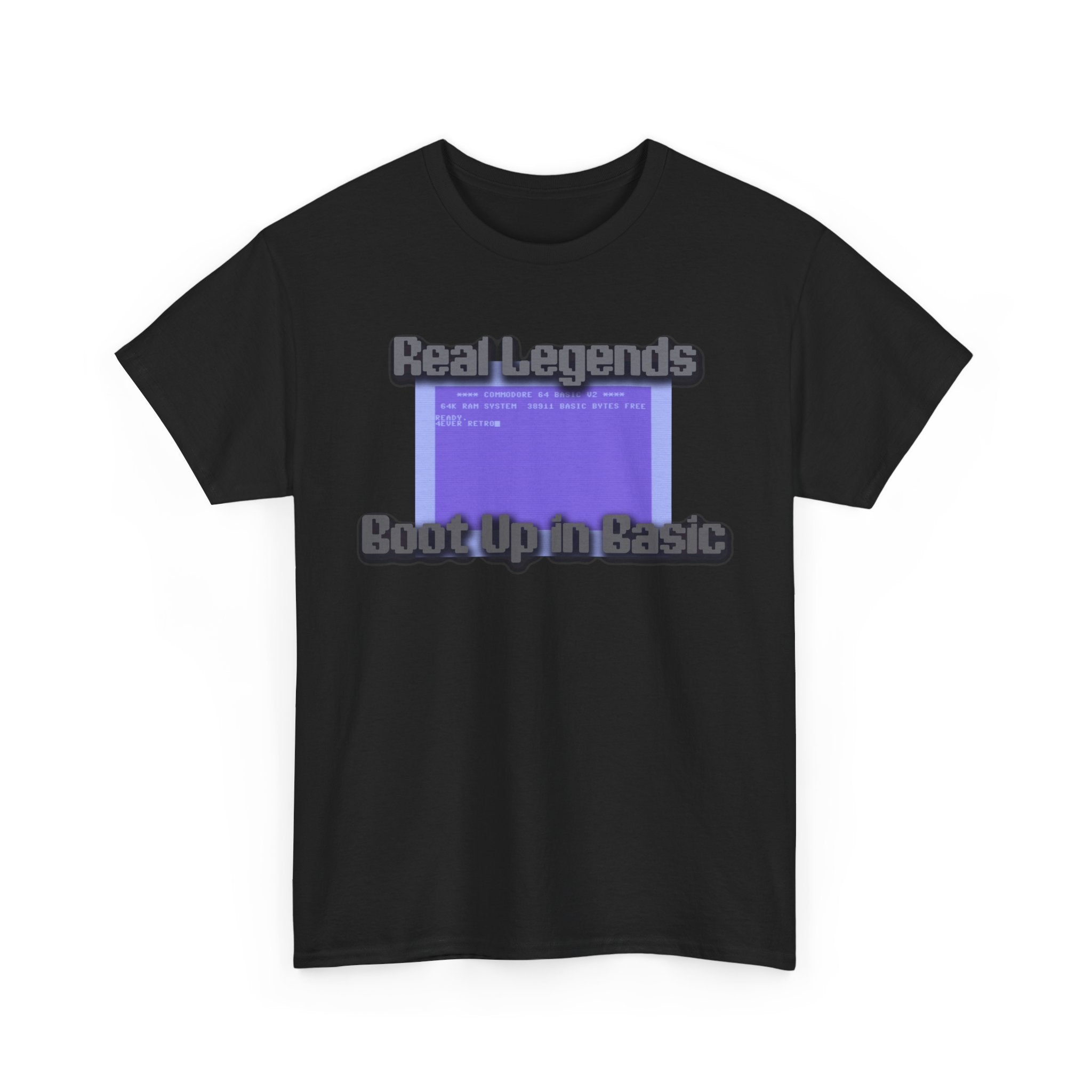 Real Legends Boot Up in BASIC commodore 64 128 plus 4 Vic-20