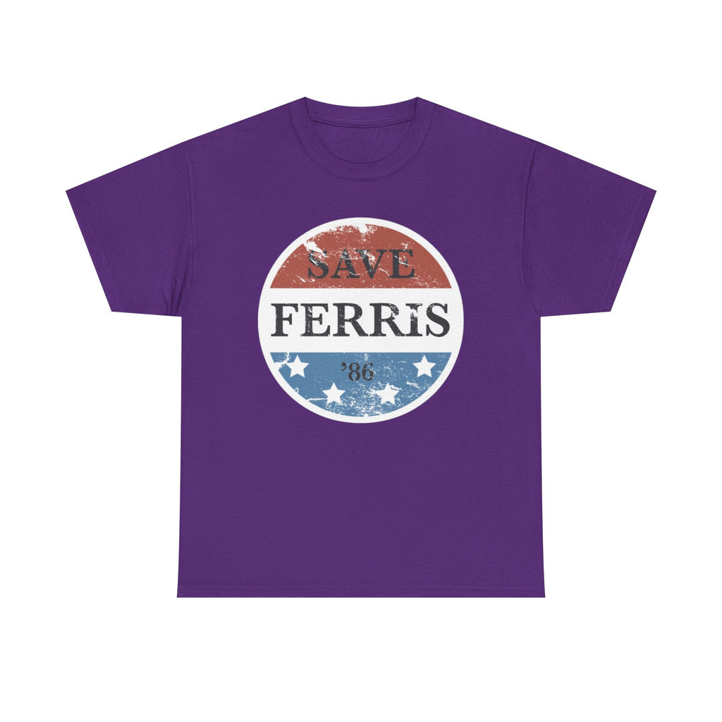 Save Ferris Classic Tee – 80s Movie Nostalgia
