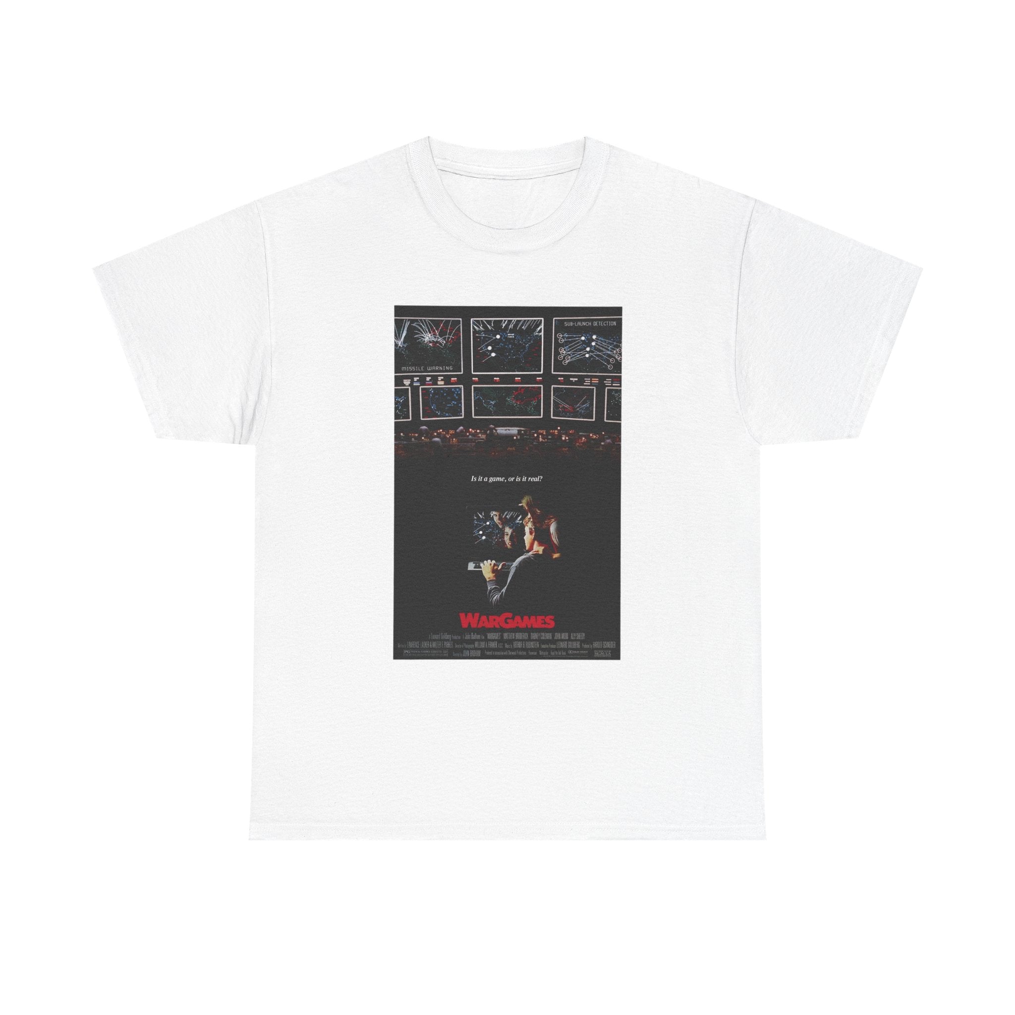 WarGames Movie Poster Tee – Retro 80s Hacker Thriller