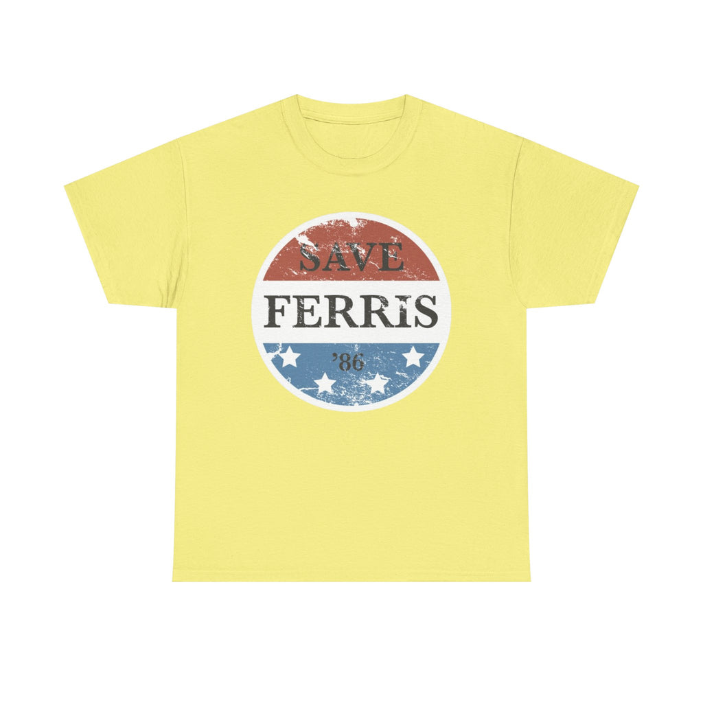 Save Ferris Classic Tee – 80s Movie Nostalgia