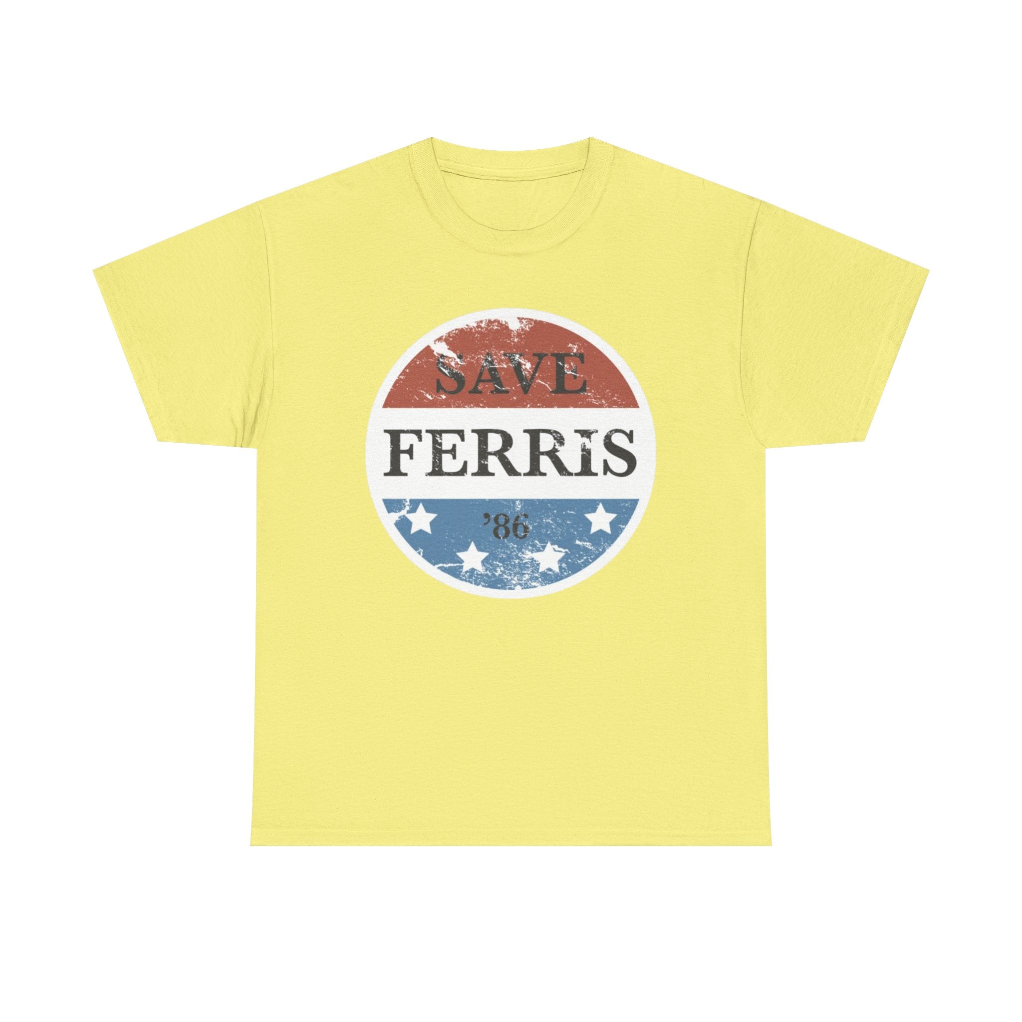 Save Ferris Classic Tee – 80s Movie Nostalgia