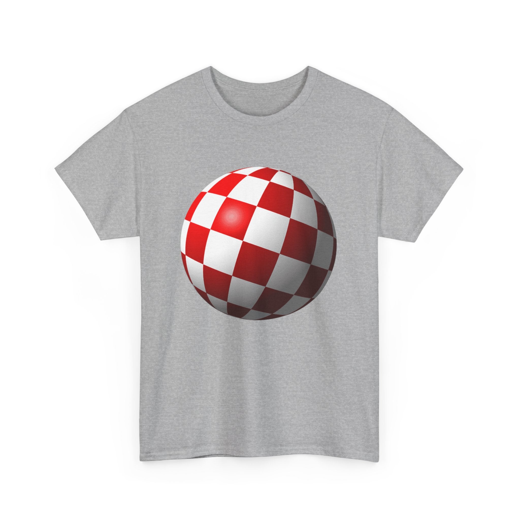 Retro 3D Boing Ball Tee – Classic 16-Bit Amiga Era Design