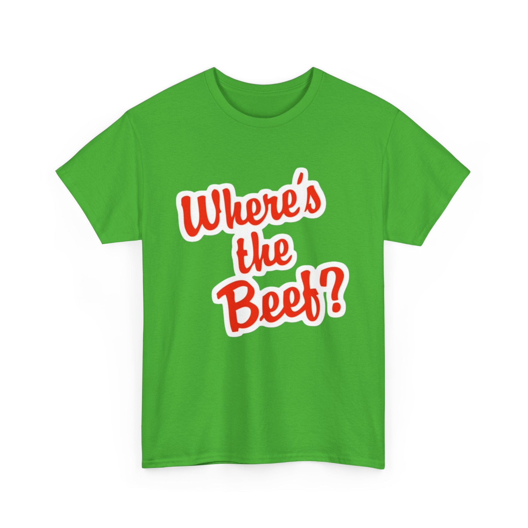 Where’s the Beef? Classic Tee – 80s Ad Icon