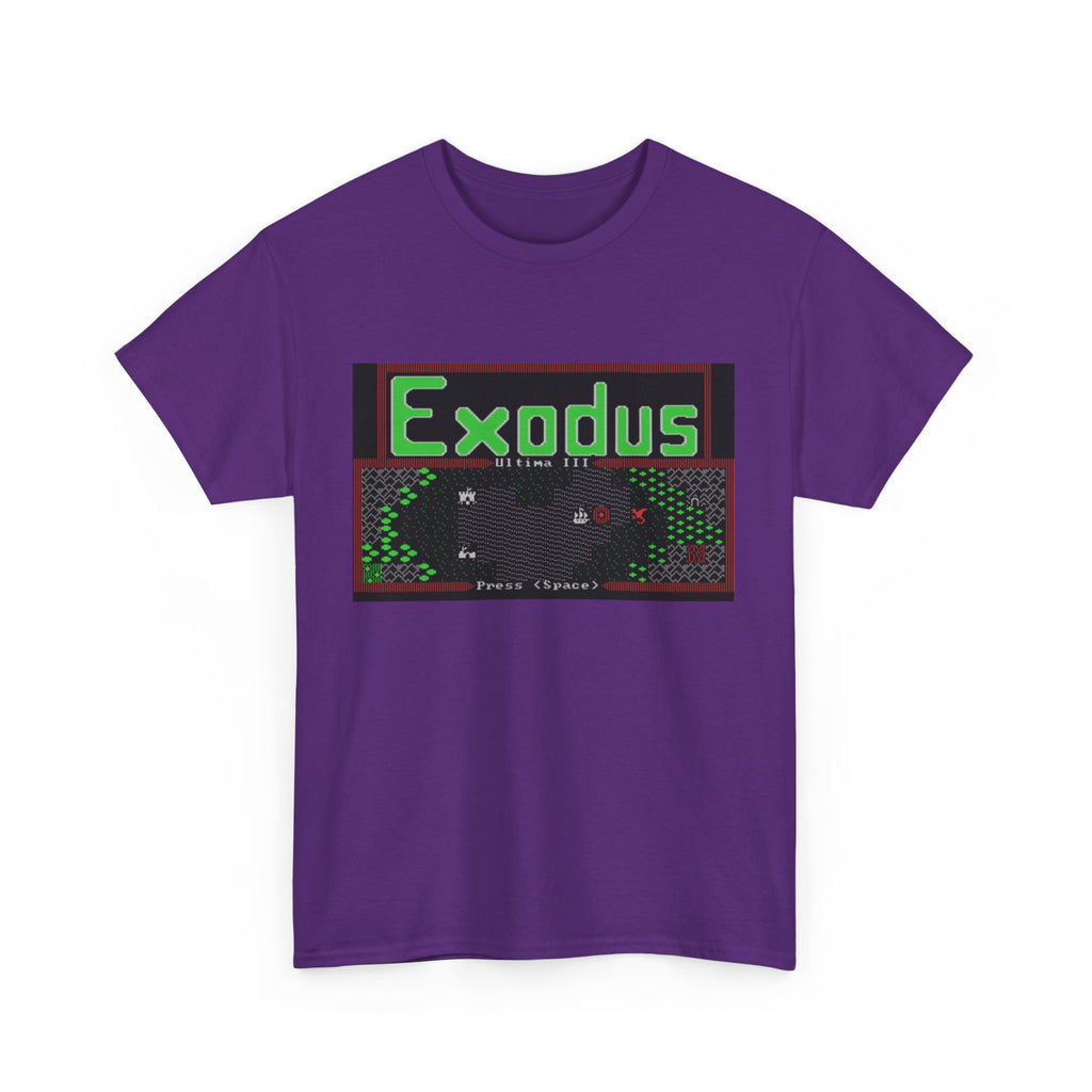 Ultima III: Exodus Commodore 64 Title Screen Tee – Classic C64 RPG