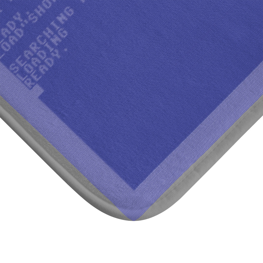 Commodore Boot Screen Bath Mat – LOADING READY. SHOWER