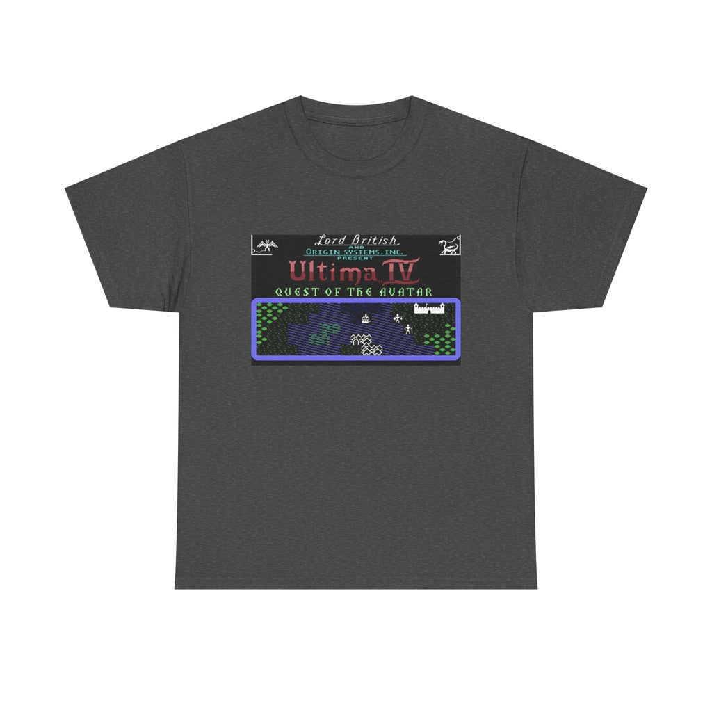 Ultima IV: Quest of the Avatar Commodore 64 Title Screen Tee – Classic C64 RPG