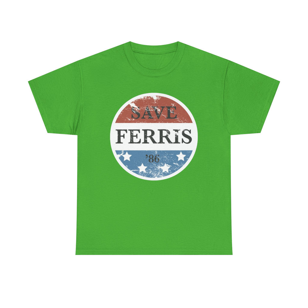 Save Ferris Classic Tee – 80s Movie Nostalgia