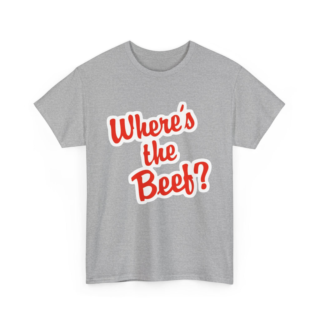 Where’s the Beef? Classic Tee – 80s Ad Icon
