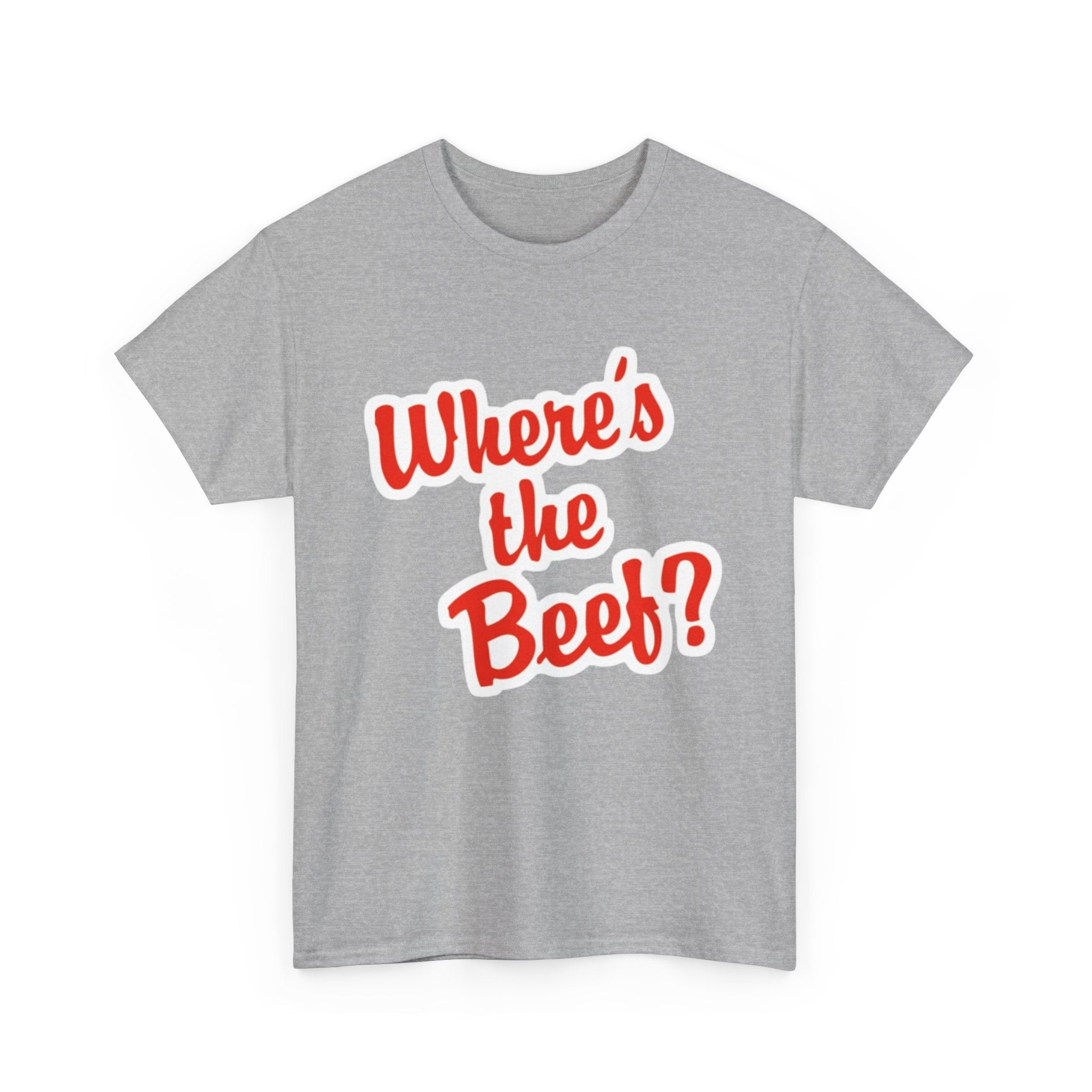 Where’s the Beef? Classic Tee – 80s Ad Icon