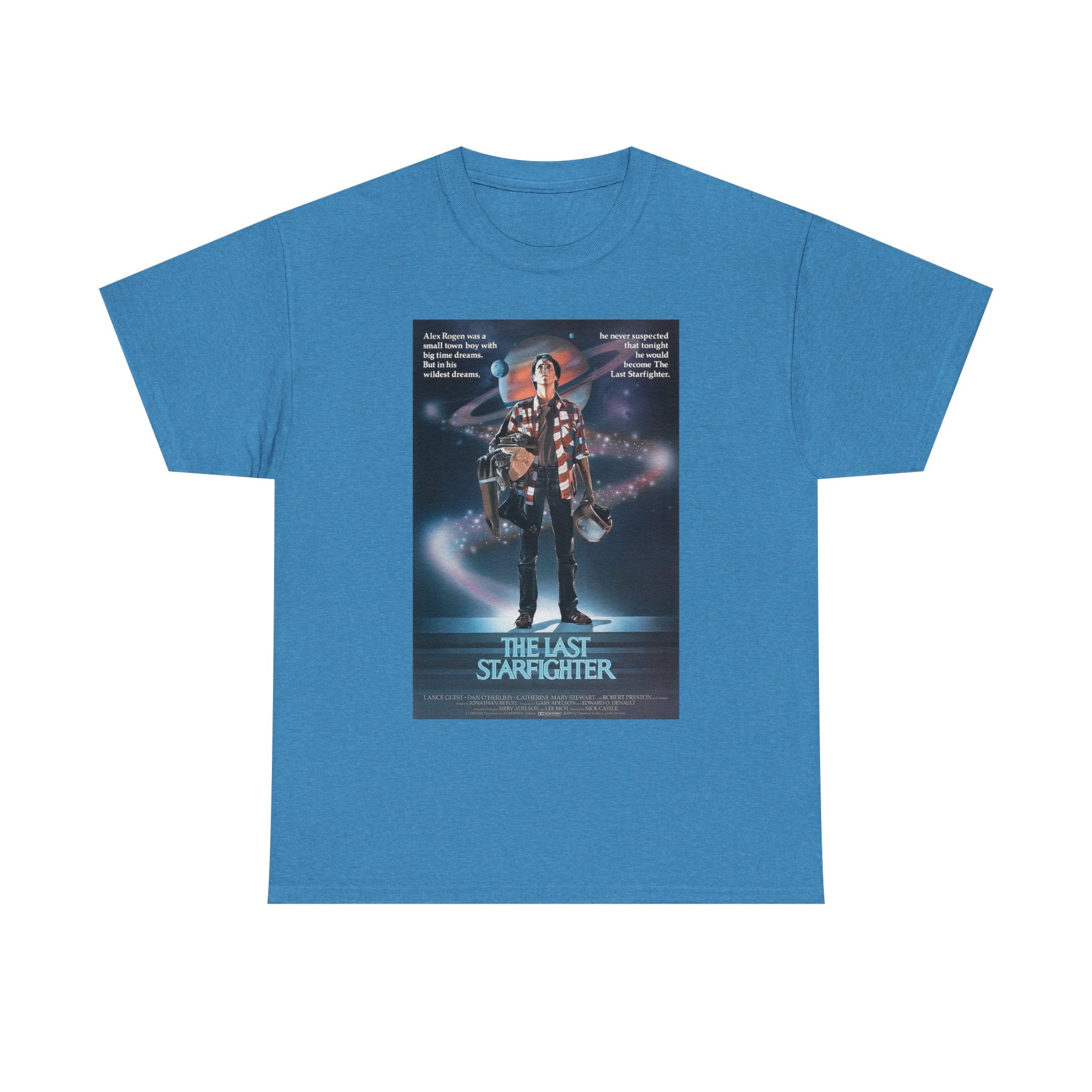 The Last Starfighter Movie Poster Tee – Retro 80s Sci-Fi Adventure