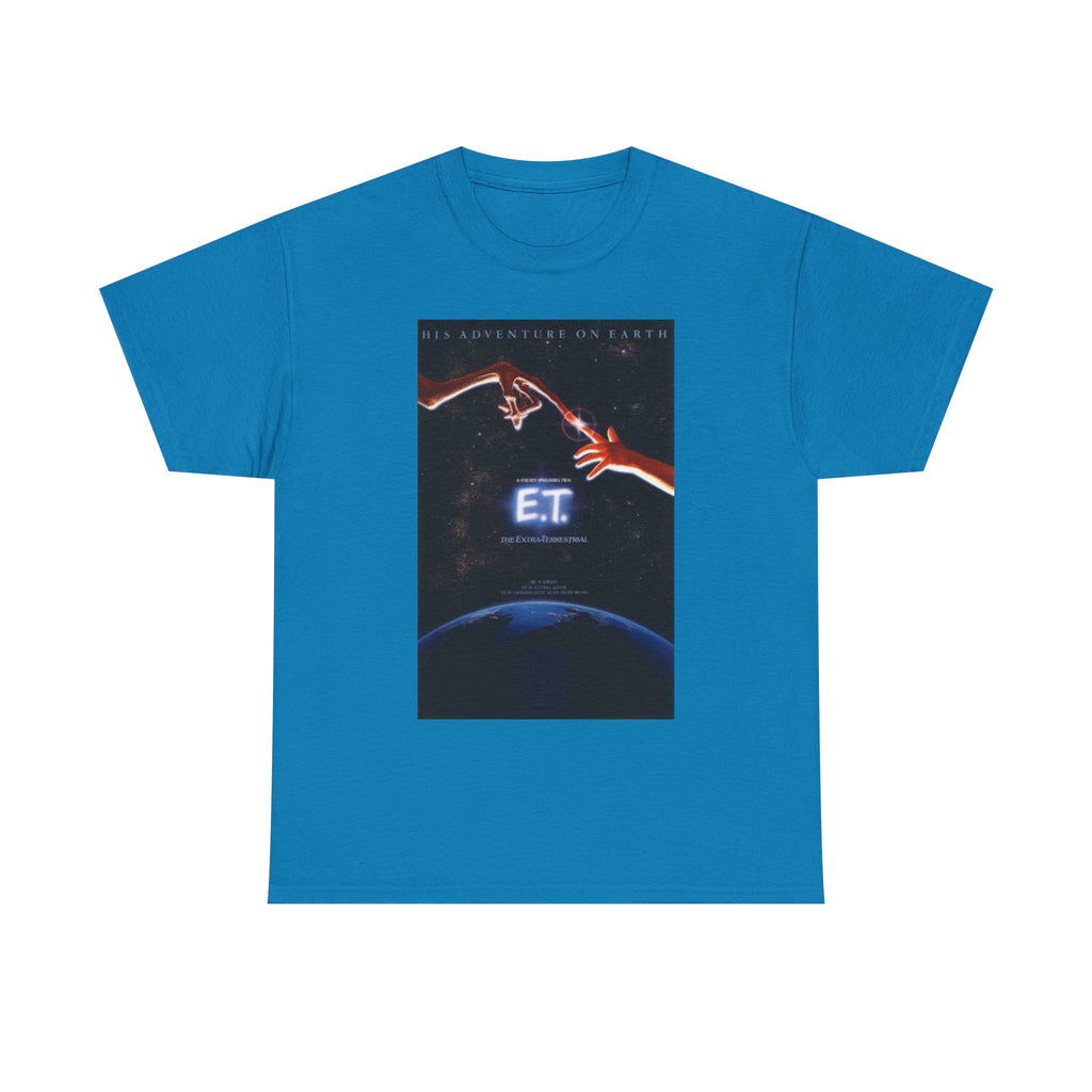 E.T. the Extra-Terrestrial Movie Poster Tee – Classic 80s Sci-Fi Family Film