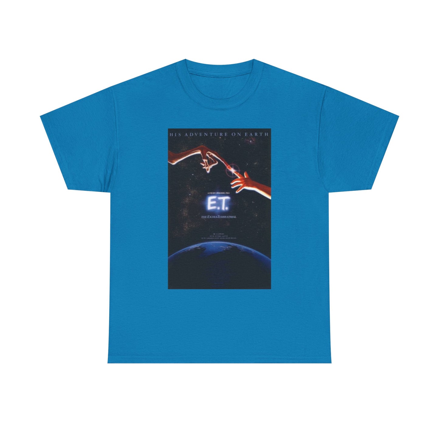 E.T. the Extra-Terrestrial Movie Poster Tee – Classic 80s Sci-Fi Family Film