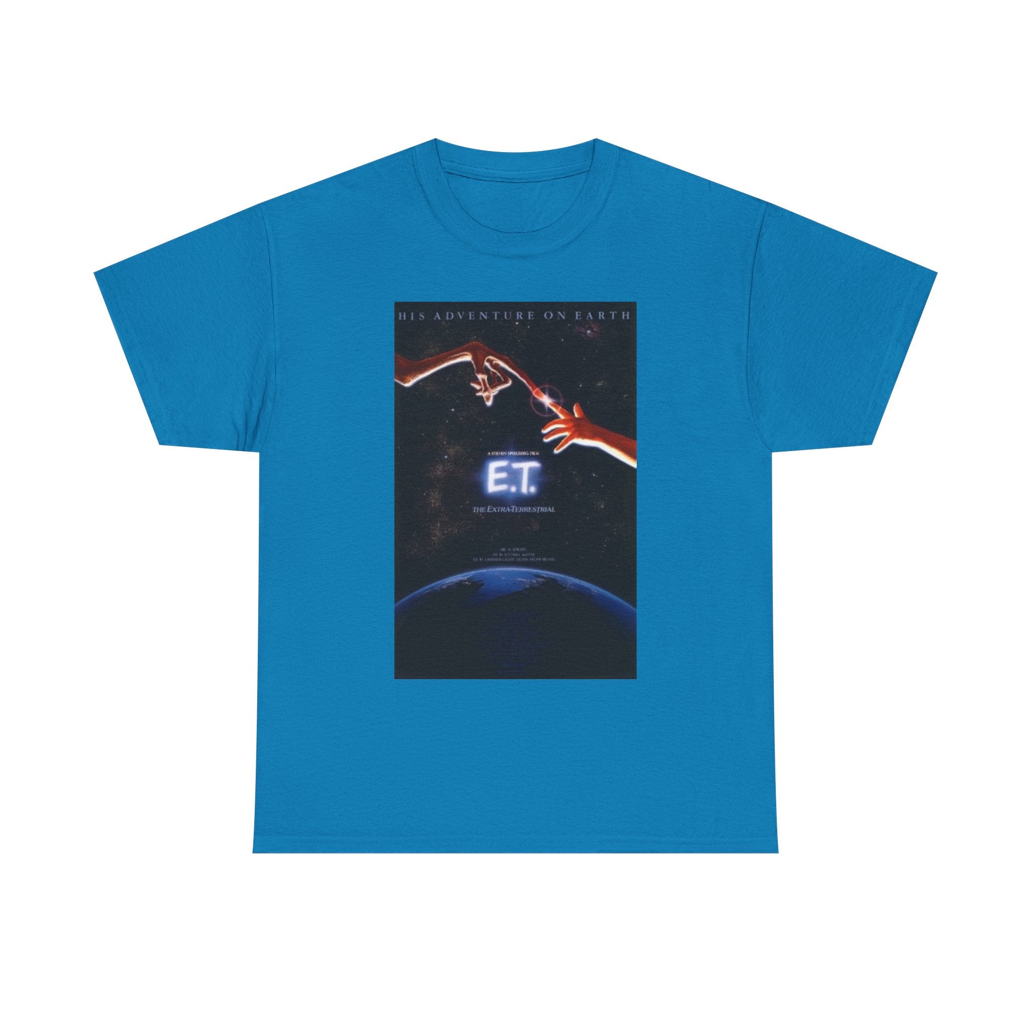 E.T. the Extra-Terrestrial Movie Poster Tee – Classic 80s Sci-Fi Family Film