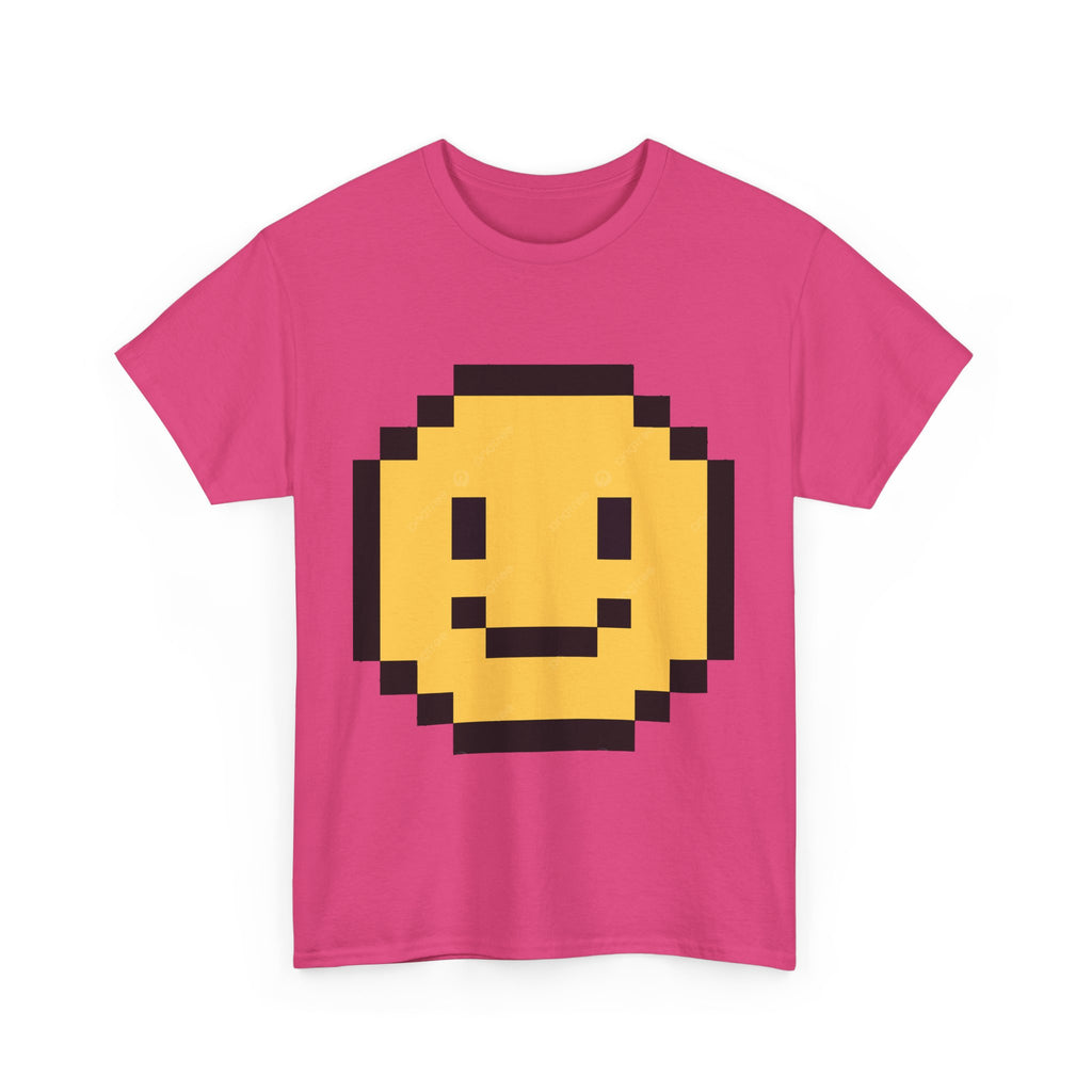 8-Bit Smiley Face Tee – Classic Pixel Art Retro Gaming Style