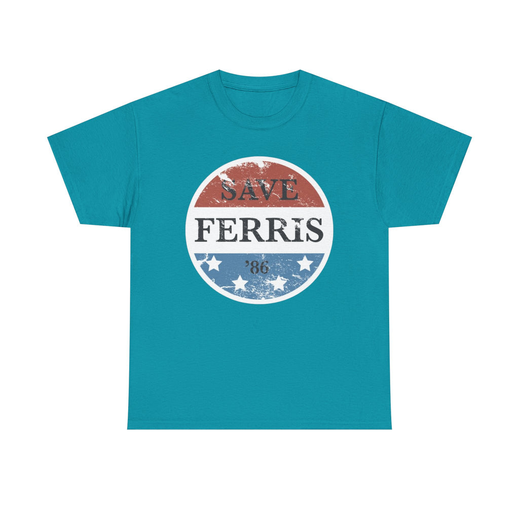Save Ferris Classic Tee – 80s Movie Nostalgia