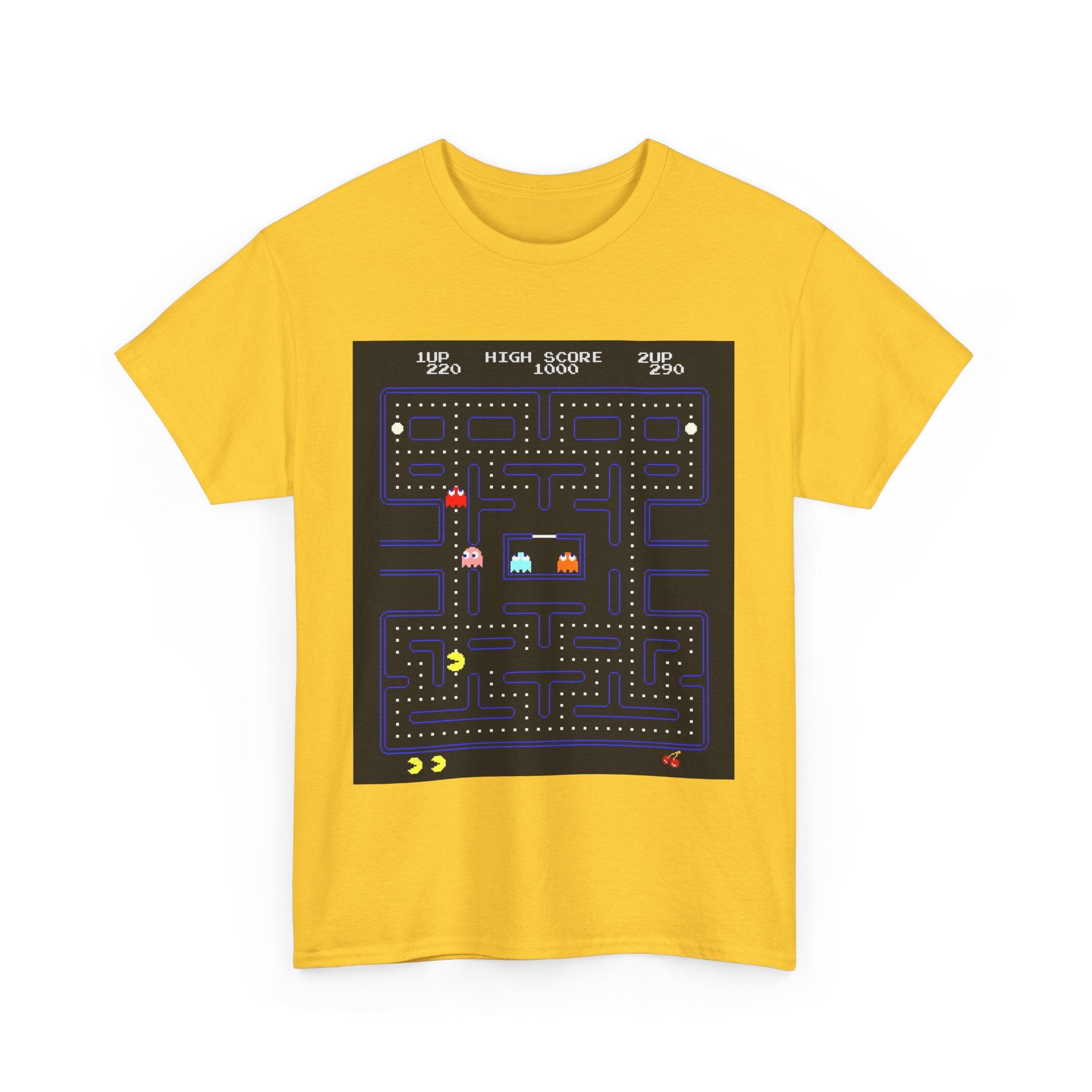 Pac-Man Screen Tee – Classic 80s Arcade Game Scene