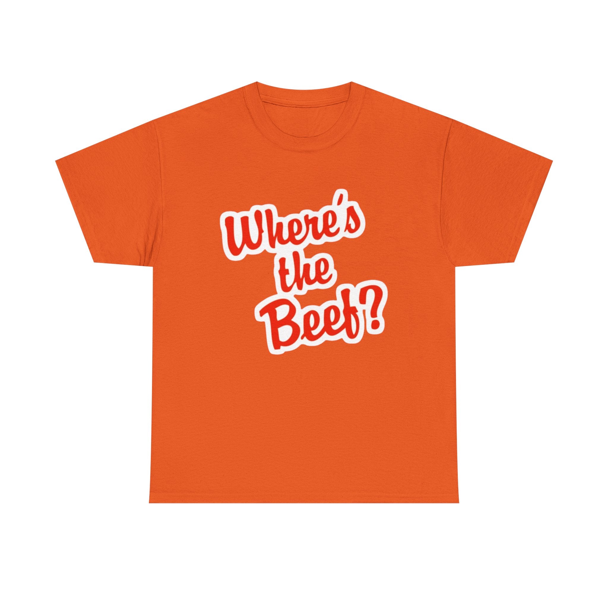 Where’s the Beef? Classic Tee – 80s Ad Icon