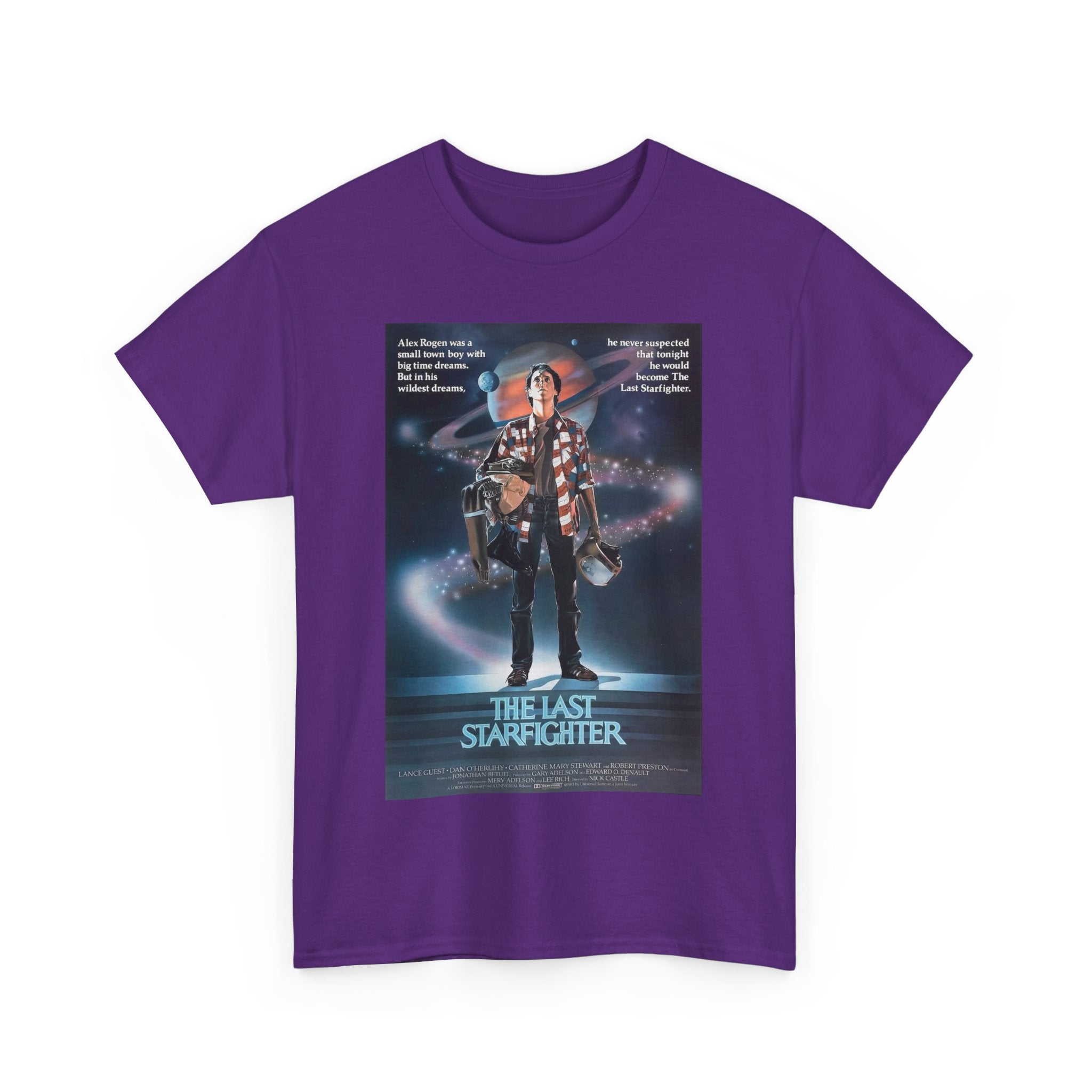 The Last Starfighter Movie Poster Tee – Retro 80s Sci-Fi Adventure