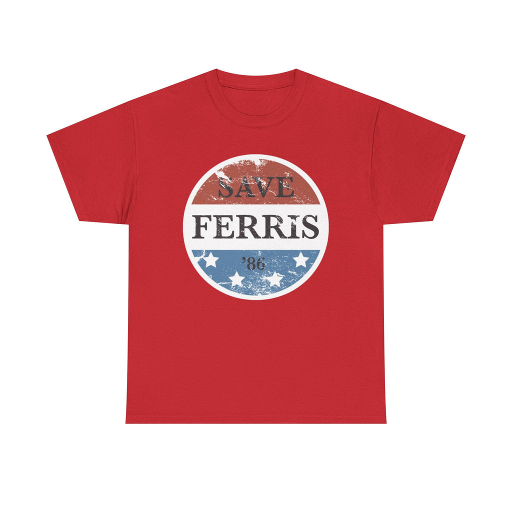 Save Ferris Classic Tee – 80s Movie Nostalgia