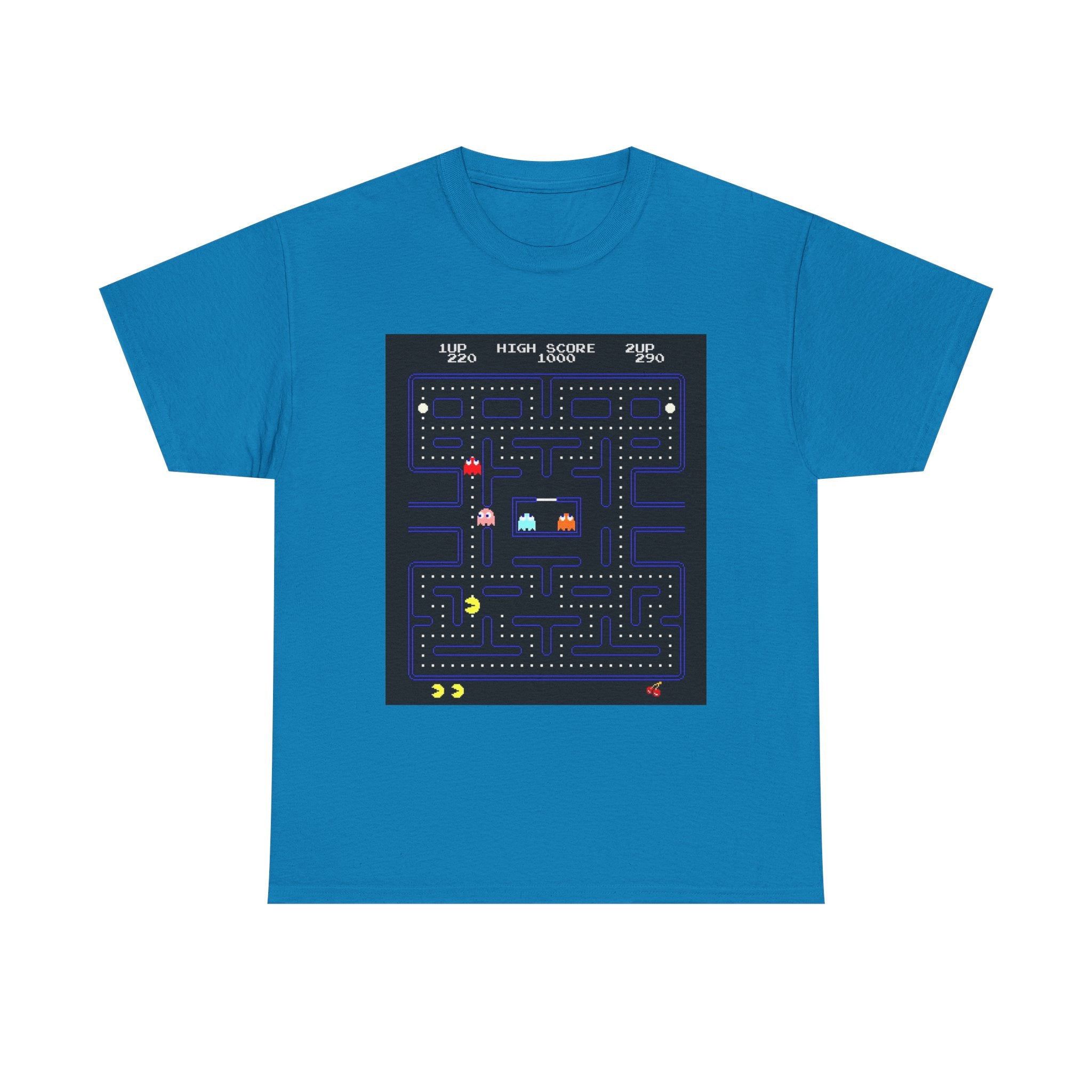 Pac-Man Screen Tee – Classic 80s Arcade Game Scene