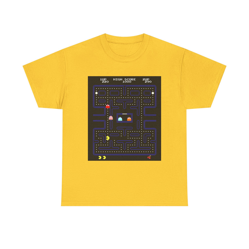 Pac-Man Screen Tee – Classic 80s Arcade Game Scene