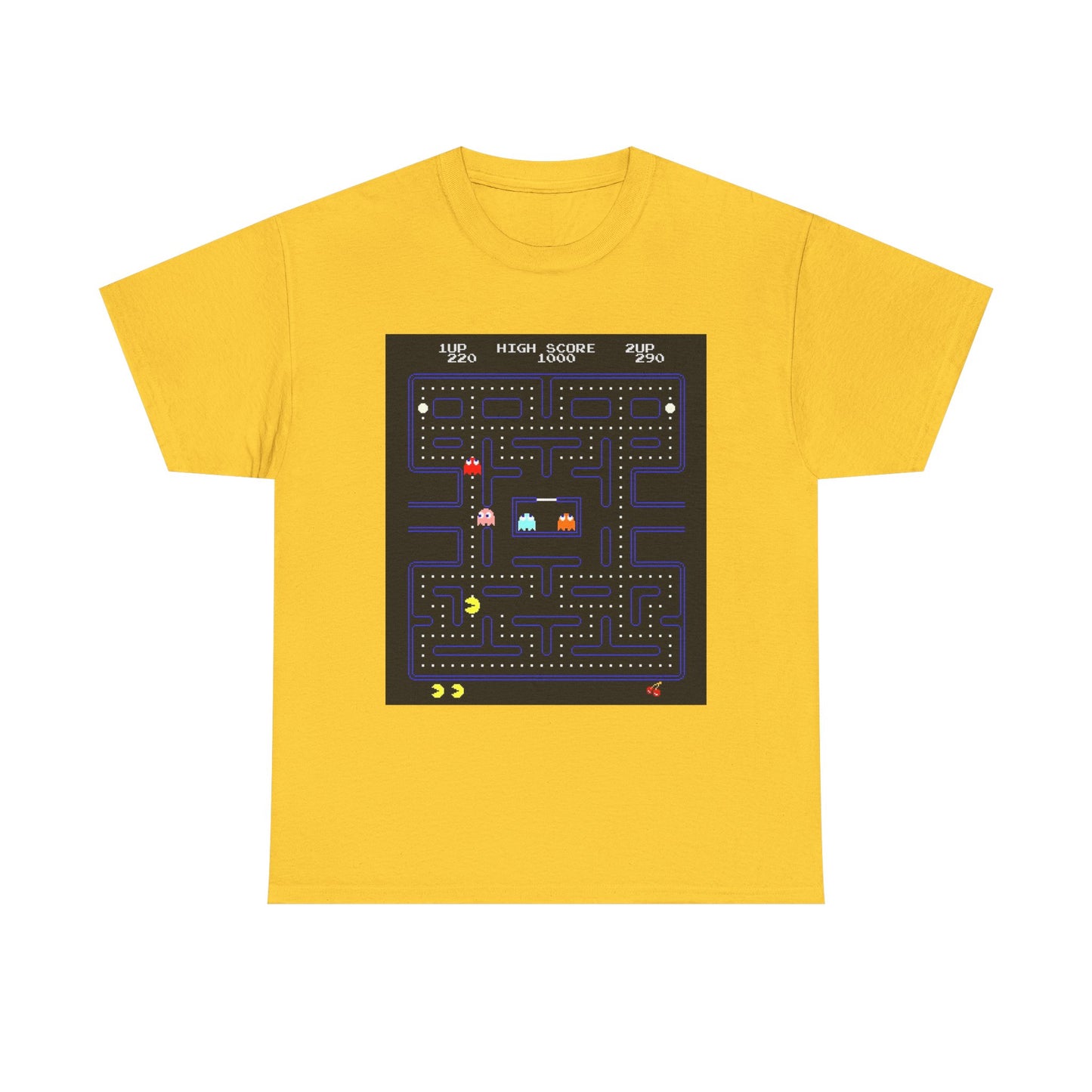 Pac-Man Screen Tee – Classic 80s Arcade Game Scene