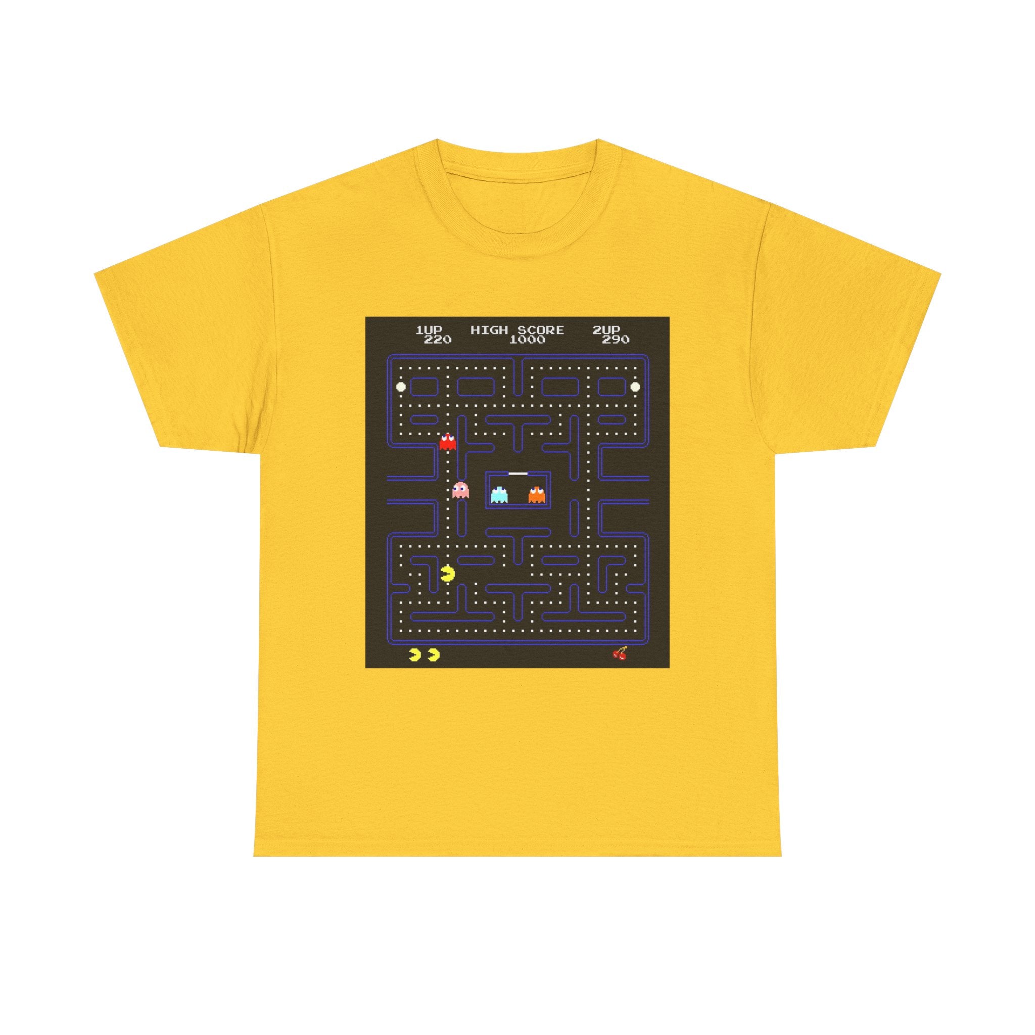 Pac-Man Screen Tee – Classic 80s Arcade Game Scene