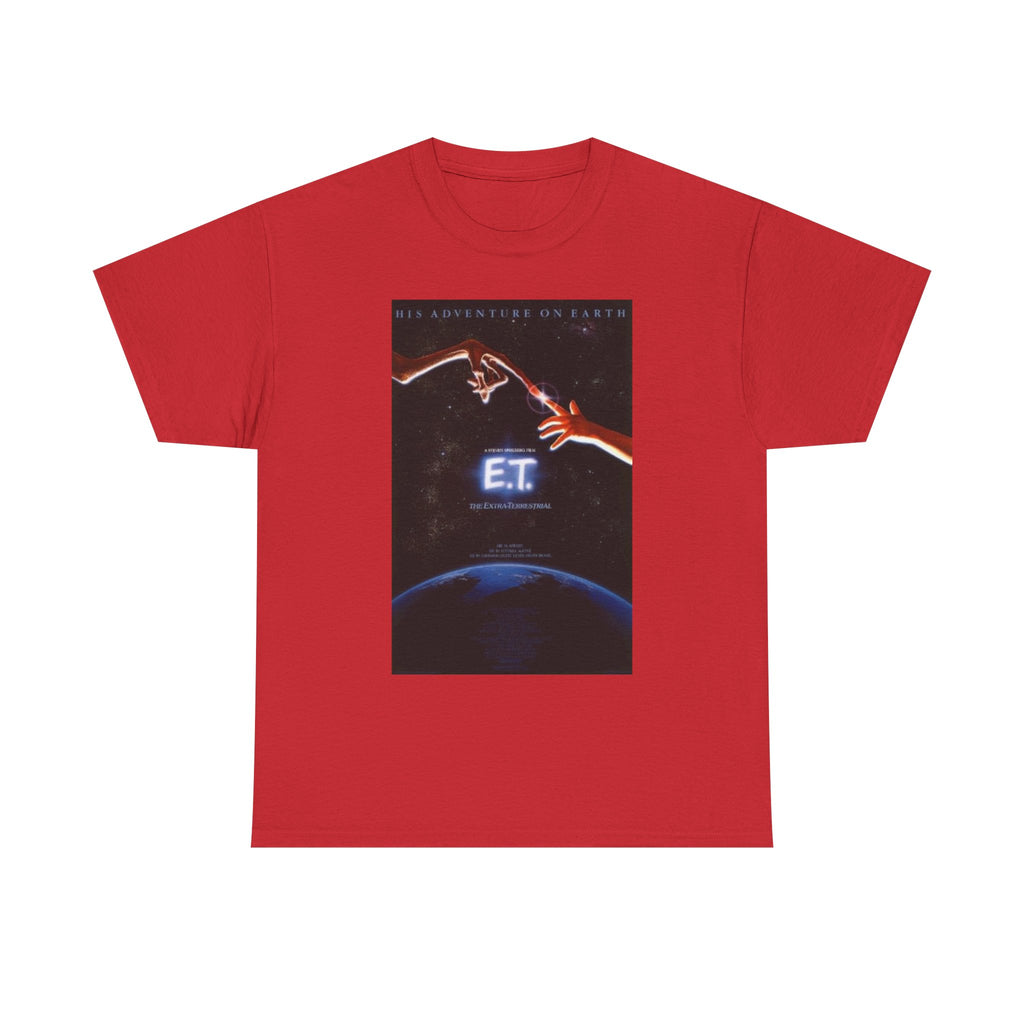 E.T. the Extra-Terrestrial Movie Poster Tee – Classic 80s Sci-Fi Family Film