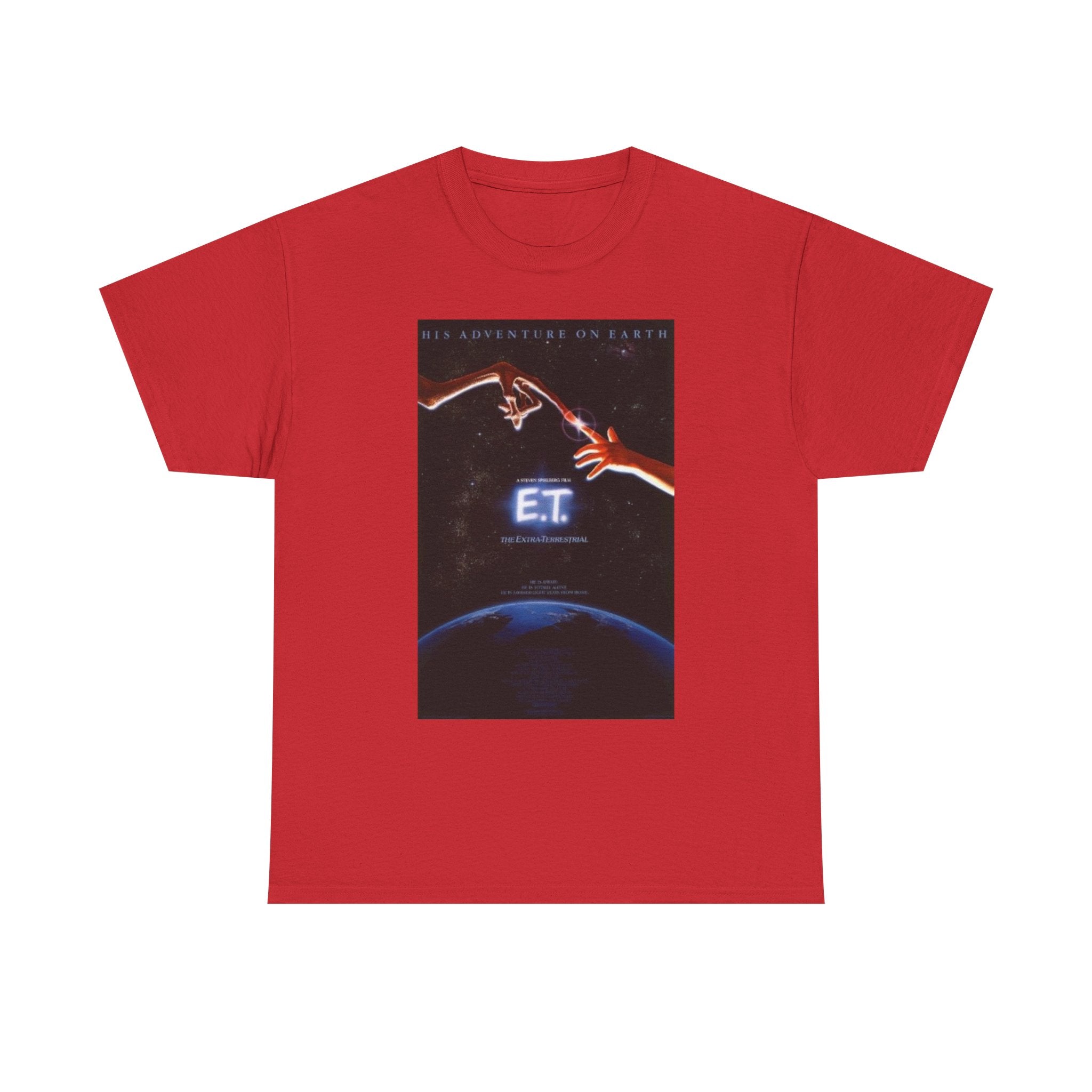 E.T. the Extra-Terrestrial Movie Poster Tee – Classic 80s Sci-Fi Family Film