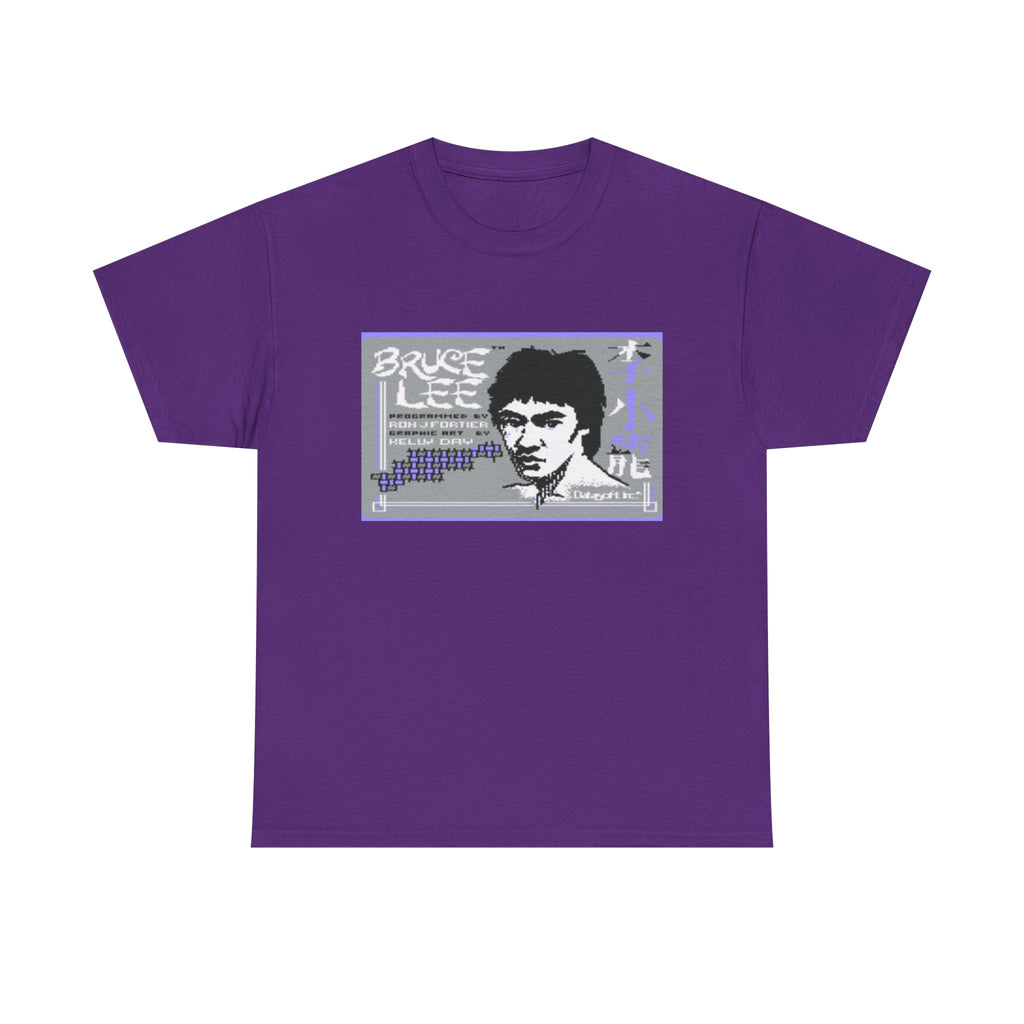 Bruce Lee Commodore 64 Title Screen Tee – Classic C64 Action Platformer