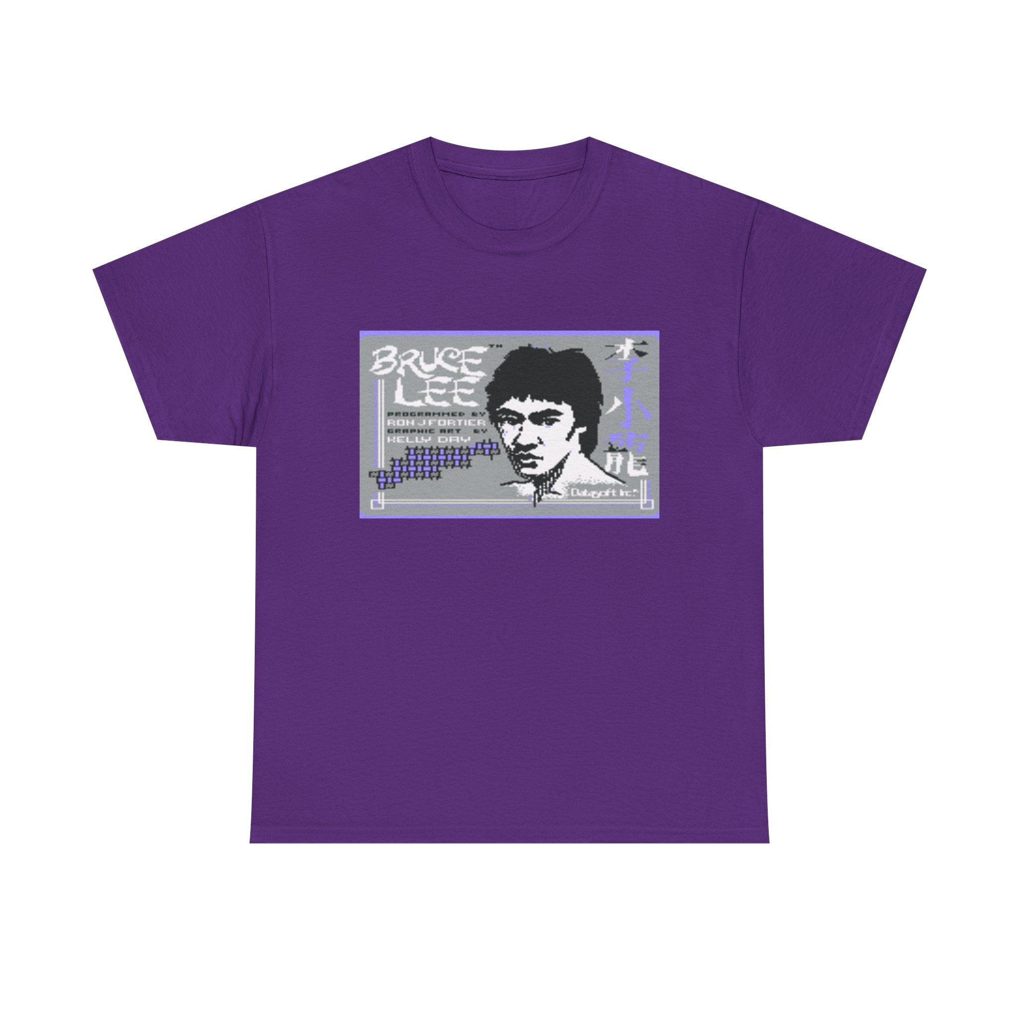 Bruce Lee Commodore 64 Title Screen Tee – Classic C64 Action Platformer