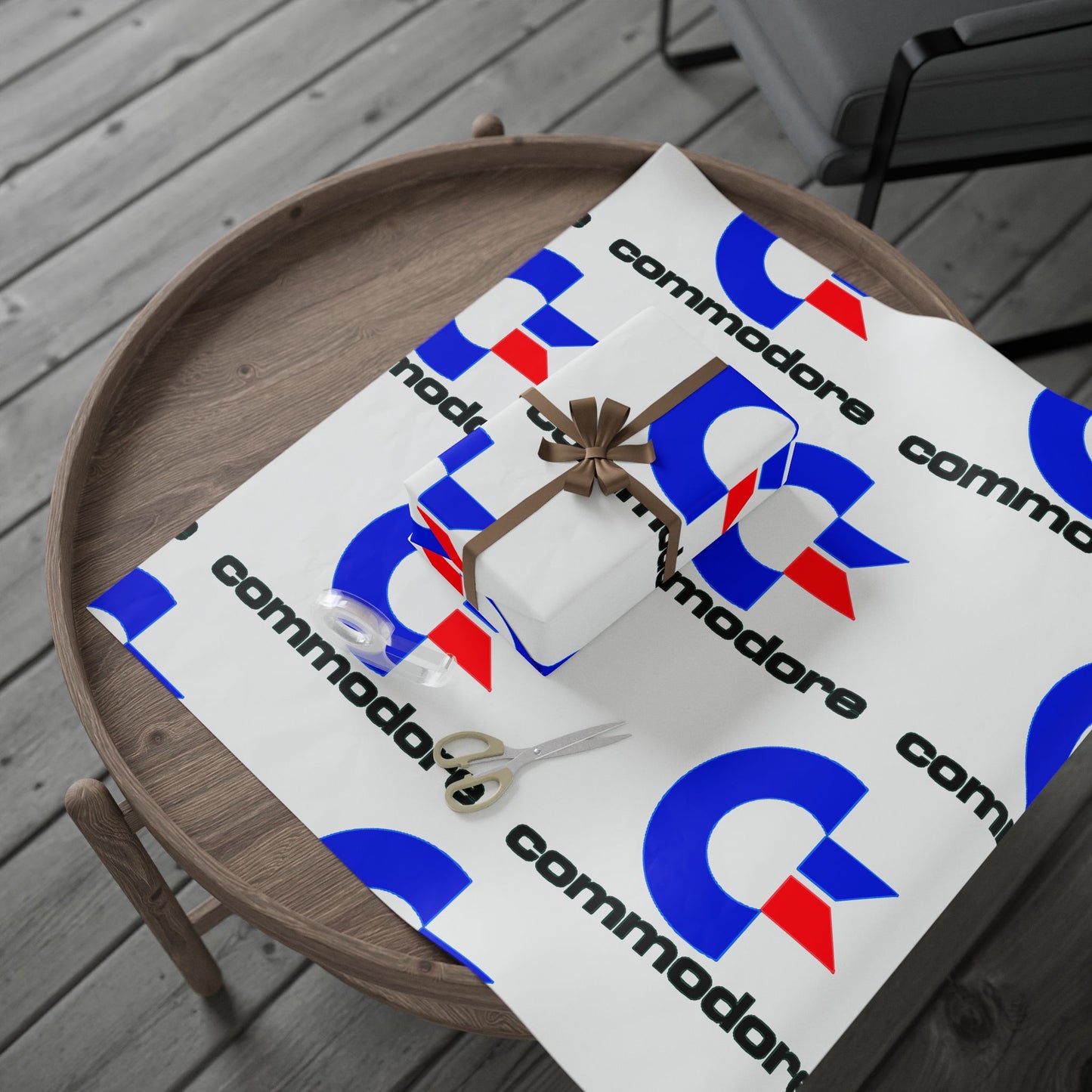 Retro Commodore Wrapping Paper, Gift Wrap, Birthday, Holidays, Geek Decor, [...]