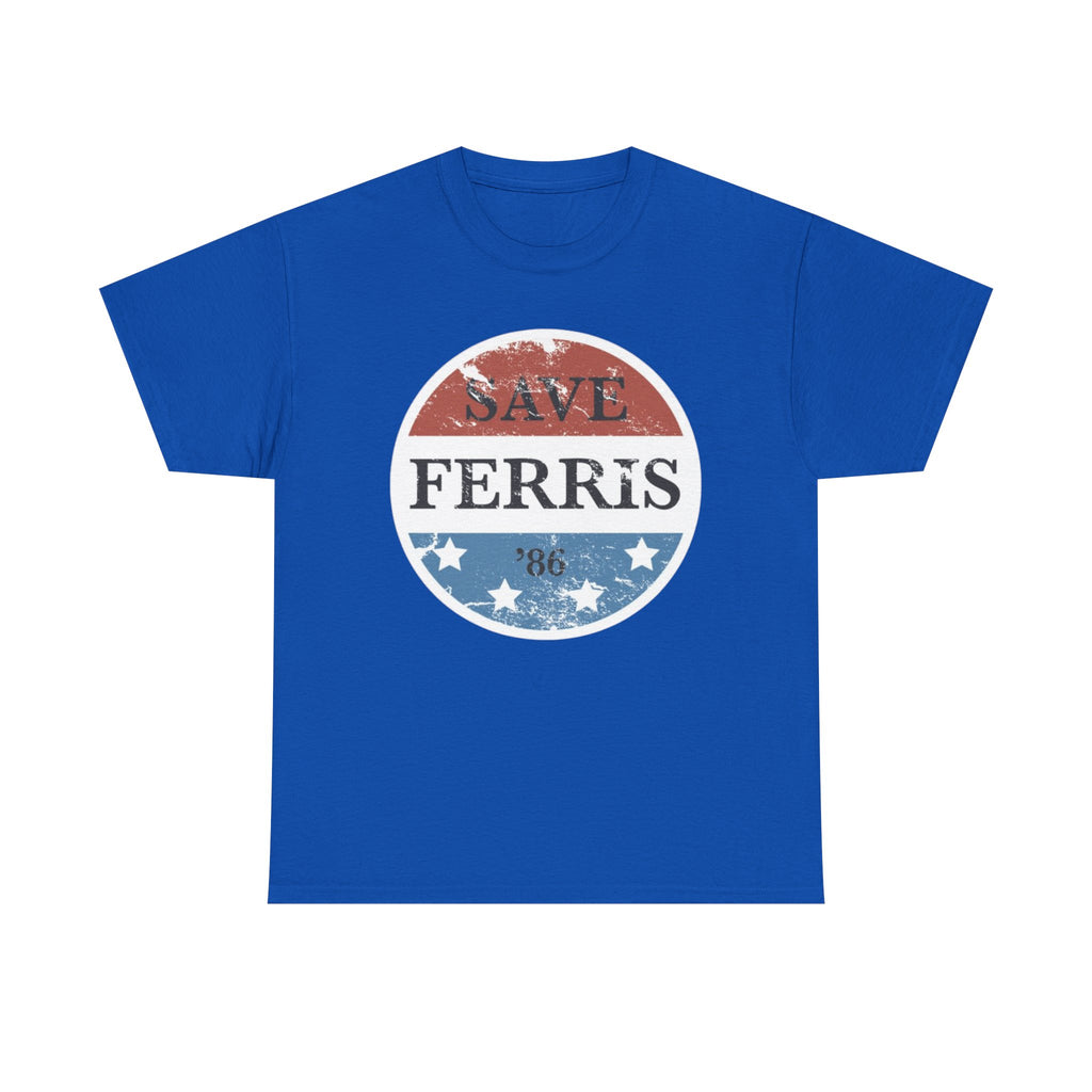 Save Ferris Classic Tee – 80s Movie Nostalgia