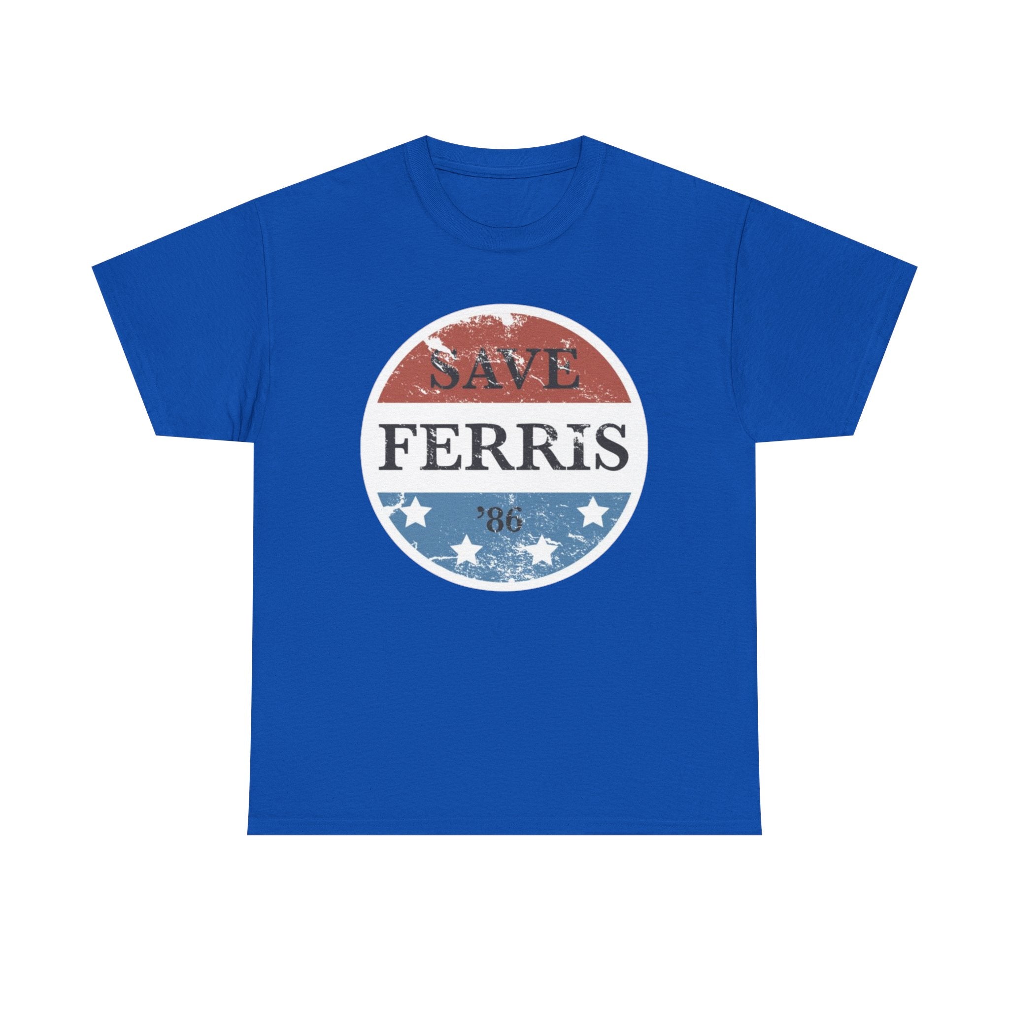 Save Ferris Classic Tee – 80s Movie Nostalgia