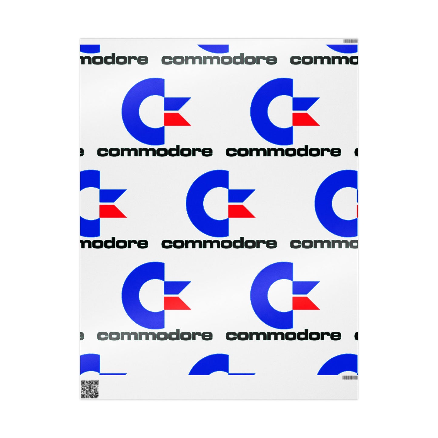 Retro Commodore Wrapping Paper, Gift Wrap, Birthday, Holidays, Geek Decor, [...]