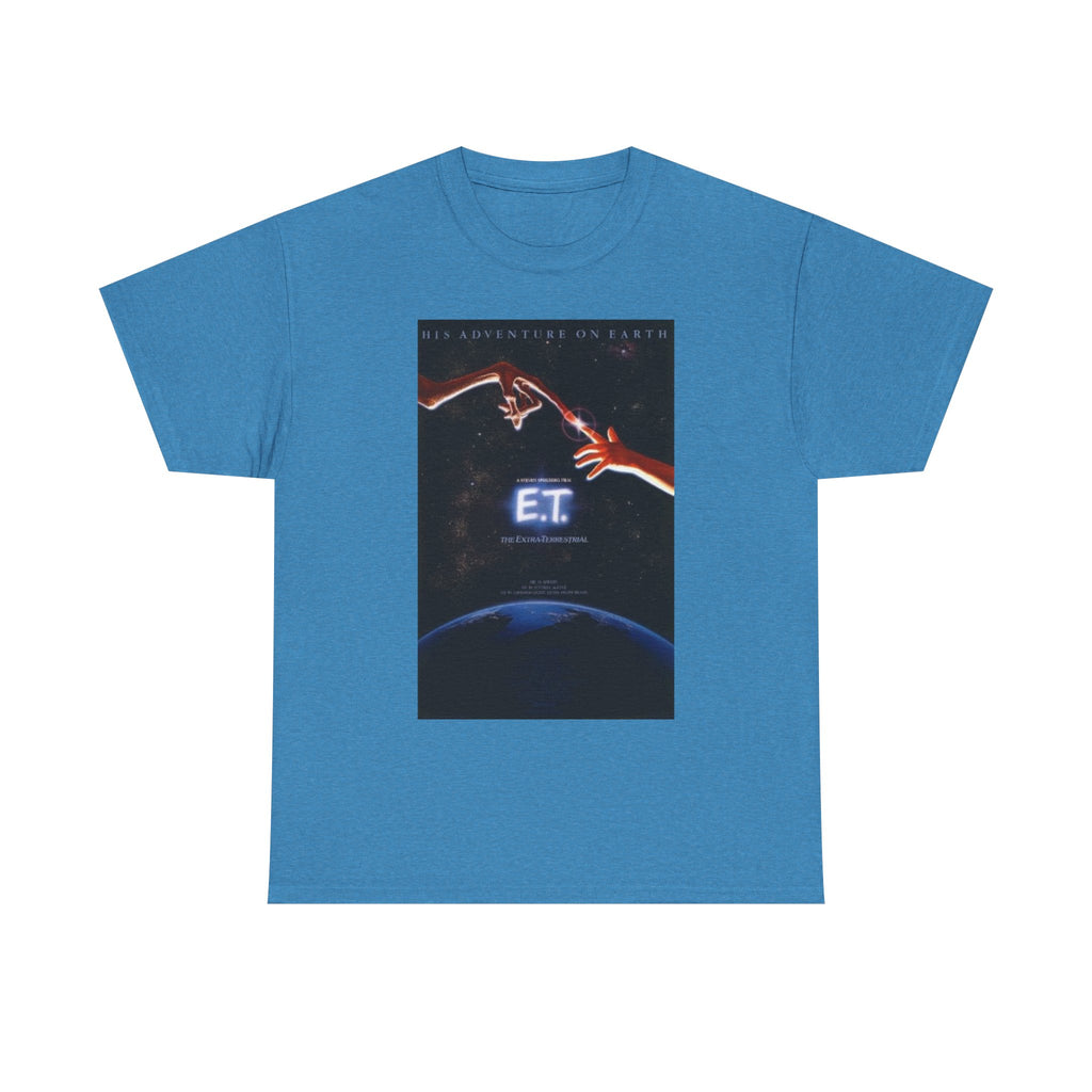 E.T. the Extra-Terrestrial Movie Poster Tee – Classic 80s Sci-Fi Family Film