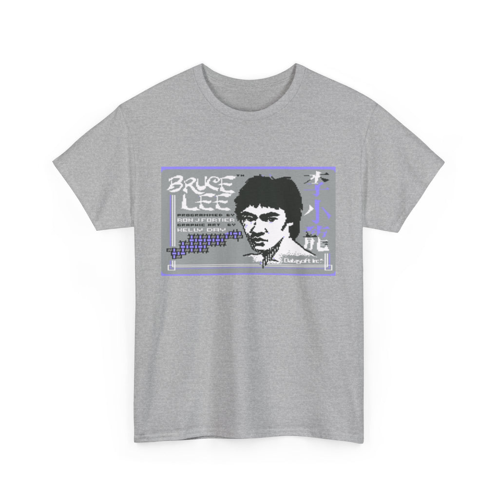 Bruce Lee Commodore 64 Title Screen Tee – Classic C64 Action Platformer