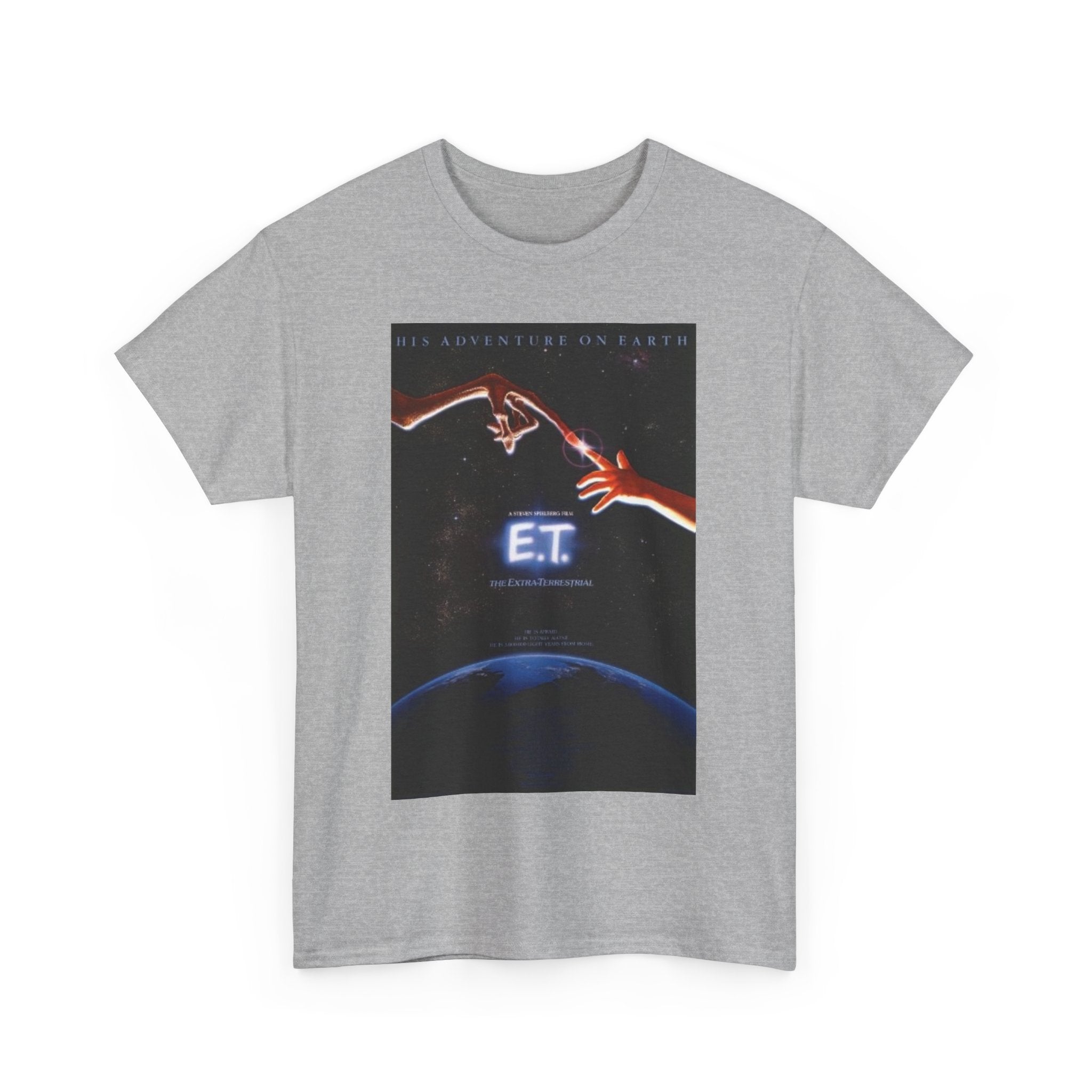 E.T. the Extra-Terrestrial Movie Poster Tee – Classic 80s Sci-Fi Family Film