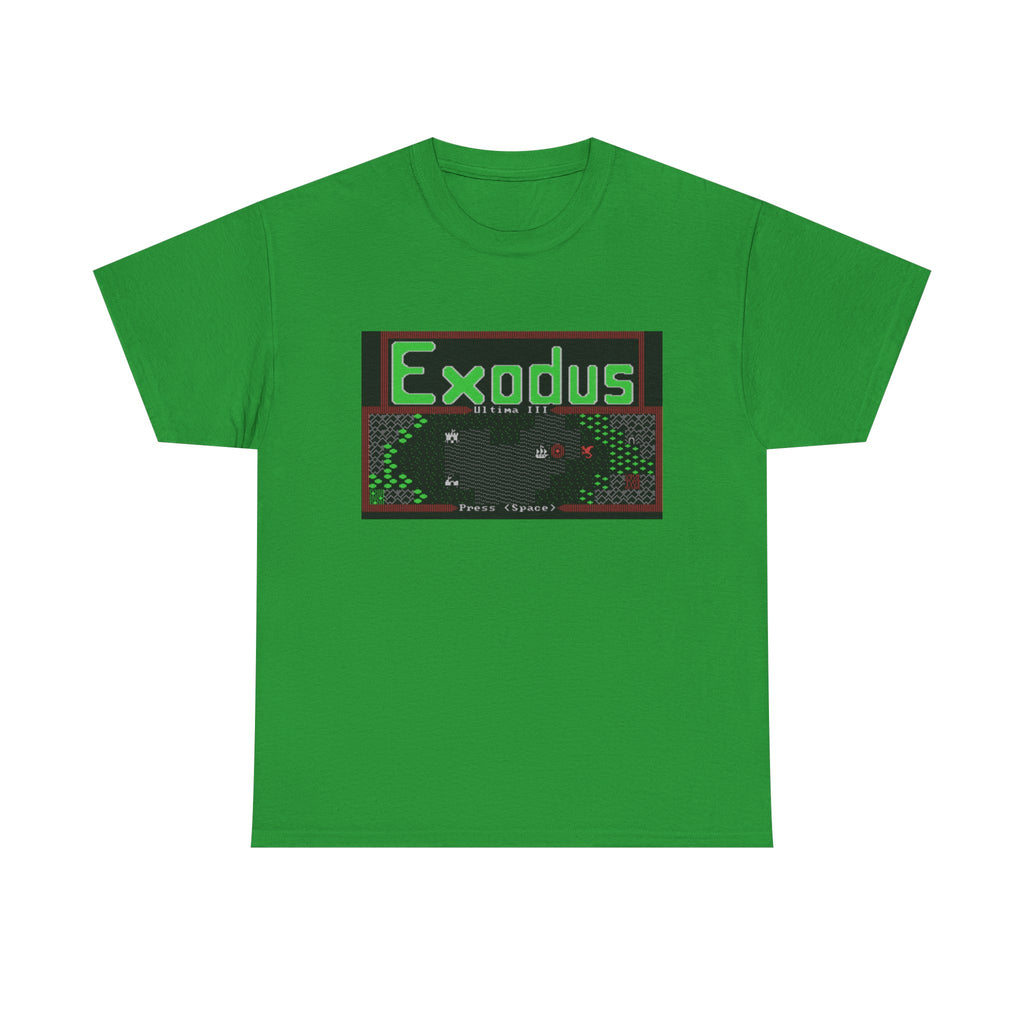 Ultima III: Exodus Commodore 64 Title Screen Tee – Classic C64 RPG