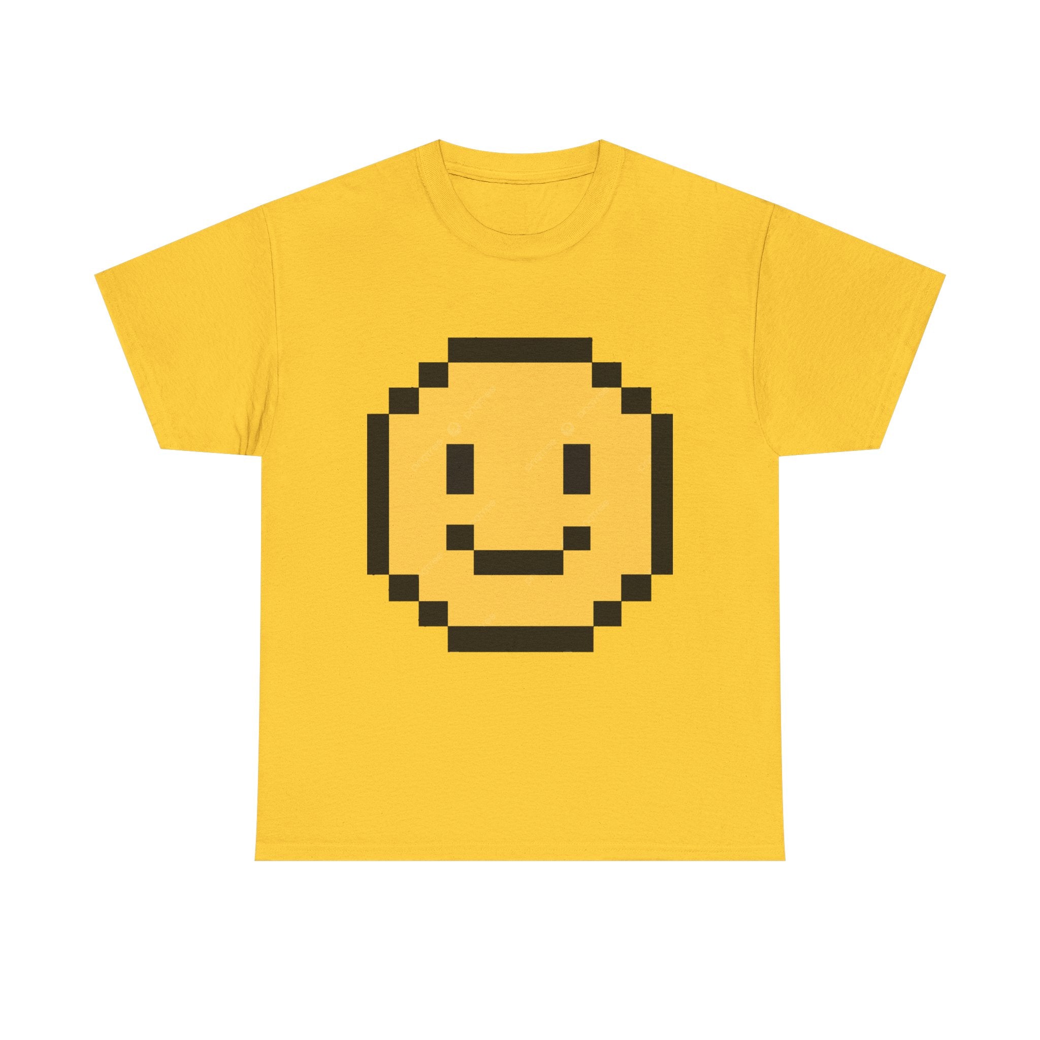8-Bit Smiley Face Tee – Classic Pixel Art Retro Gaming Style